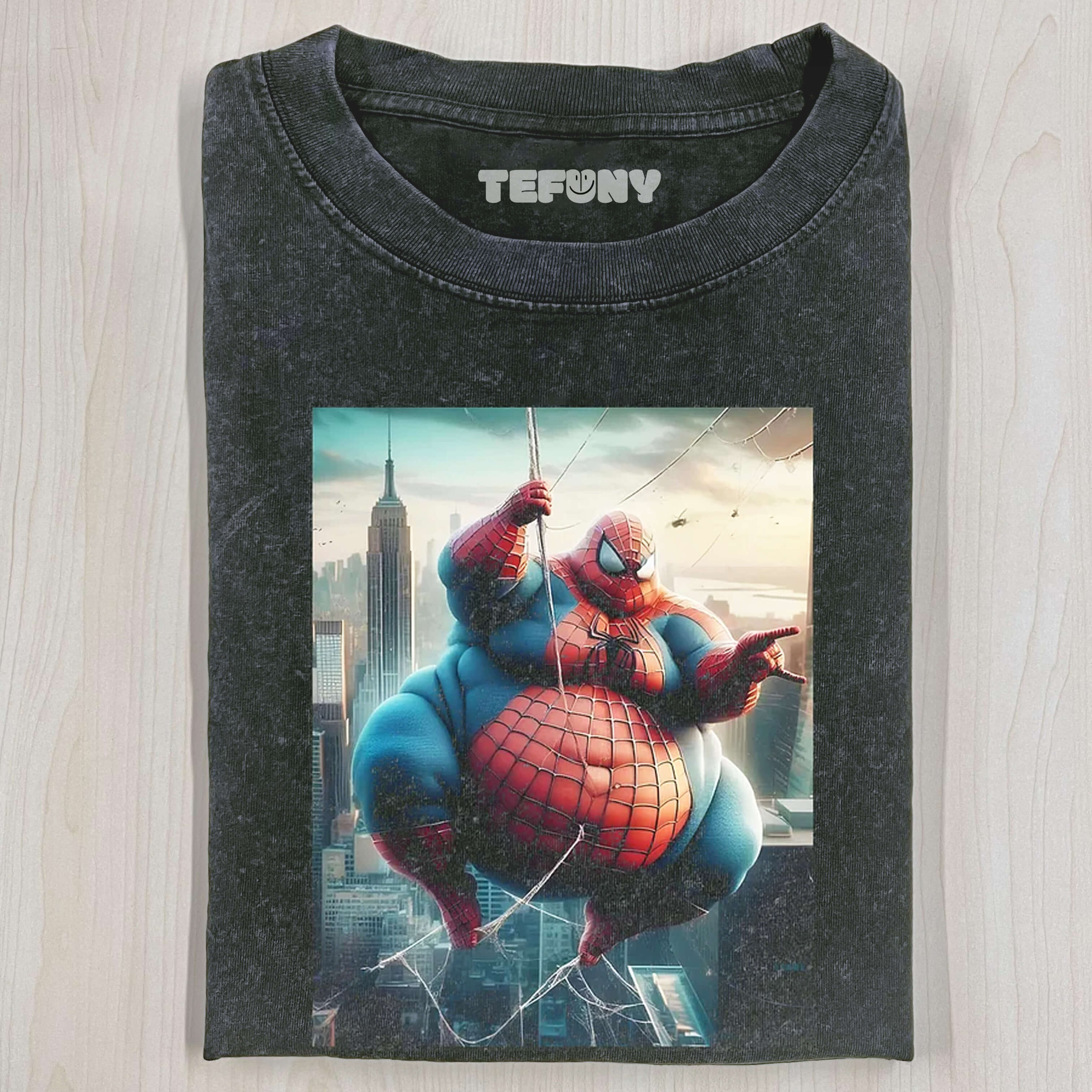 FUNNY SPIDER-MAN RETRO T-SHIRT