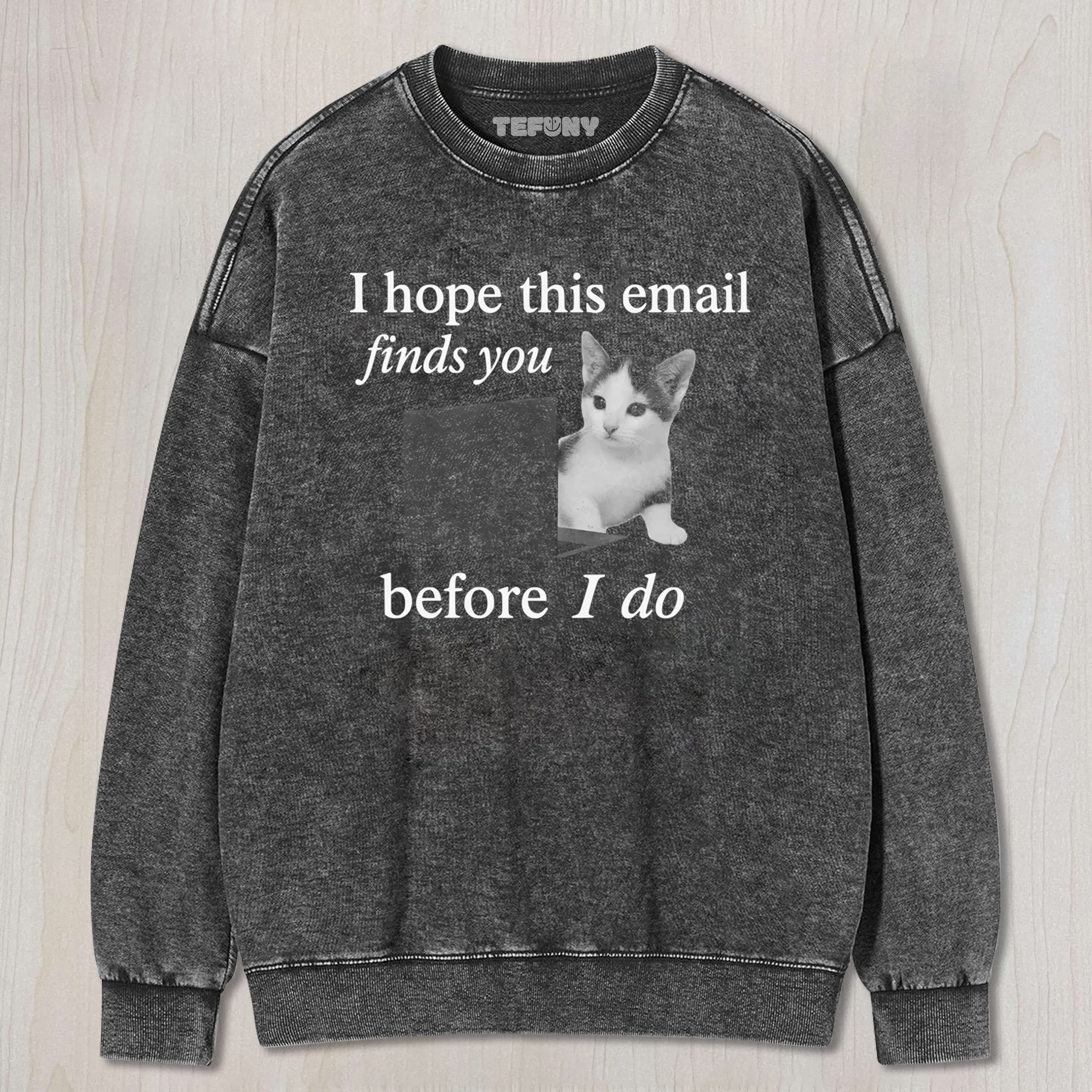 FUNNY WORKING CATS MEME TEE & SWEAT & HOOD