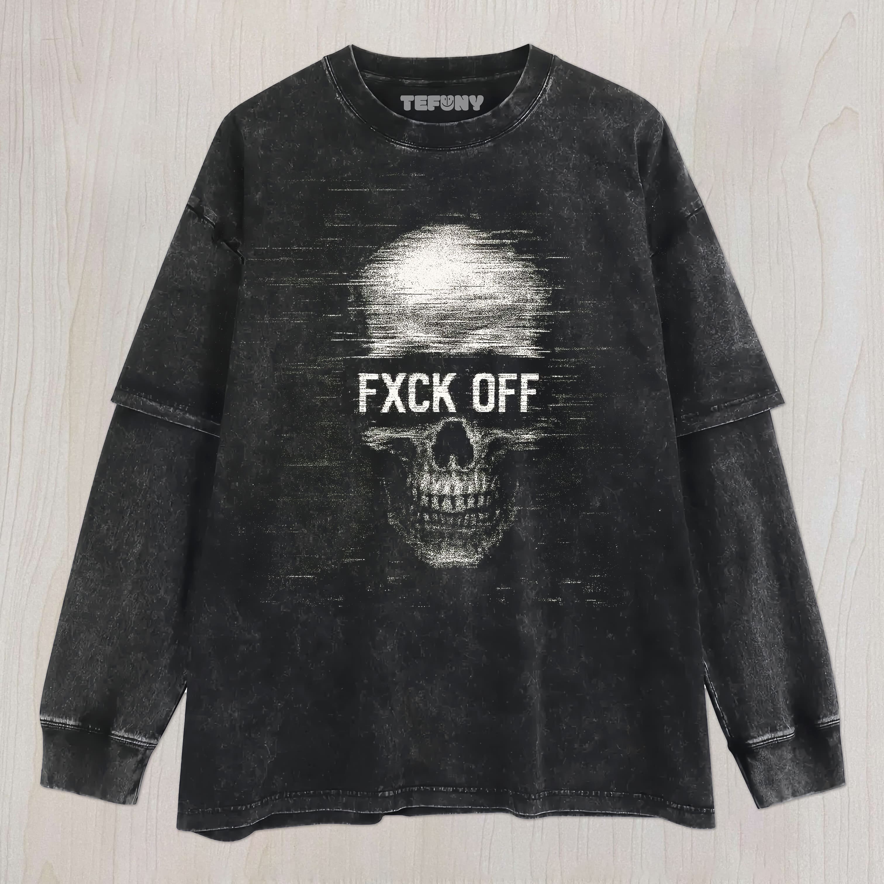 FXCK SKULL UNISEX TEE, TANK TOP, LAYERED LS, SWEATSHIRT & HOODIE