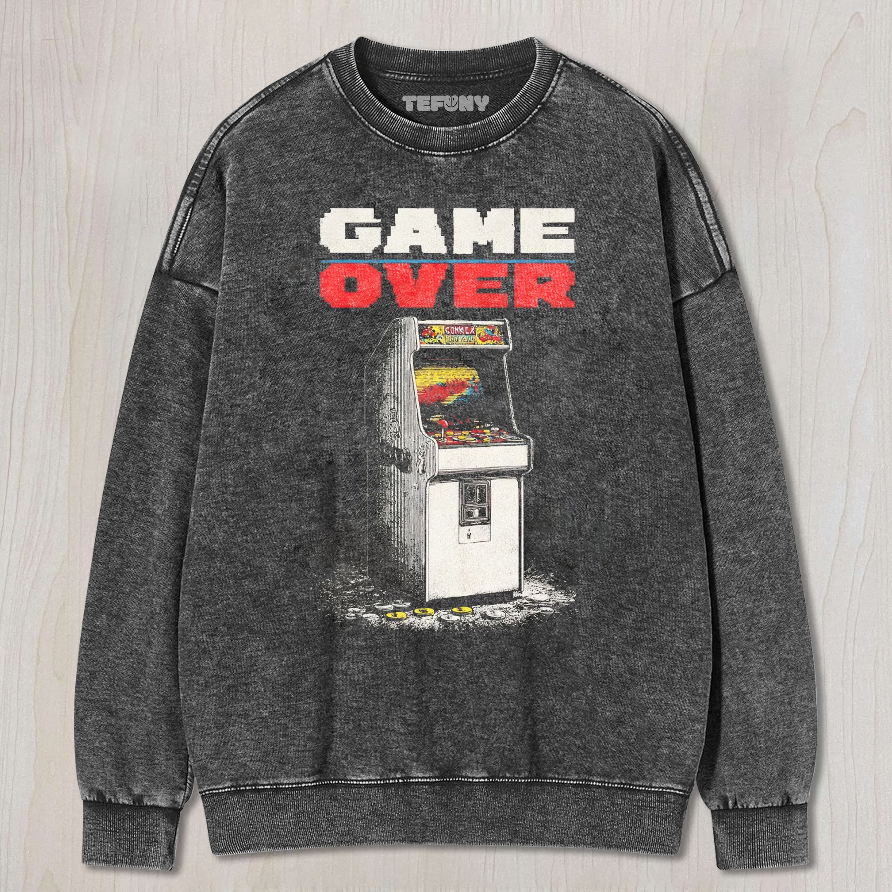 GAME OVER RETRO TEE & SWEAT & HOOD