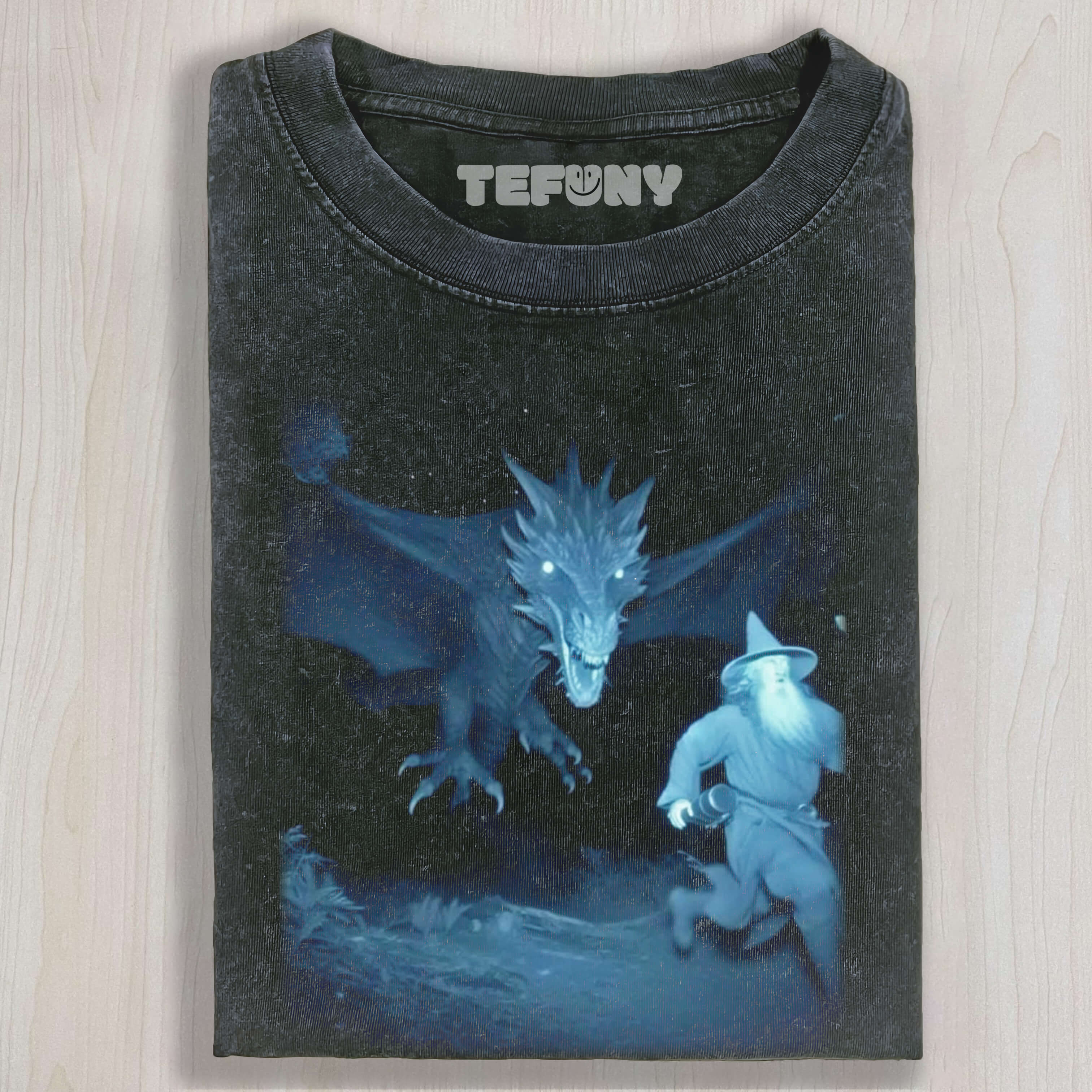GANDALF CHASED BY A DRAGON T-SHIRT