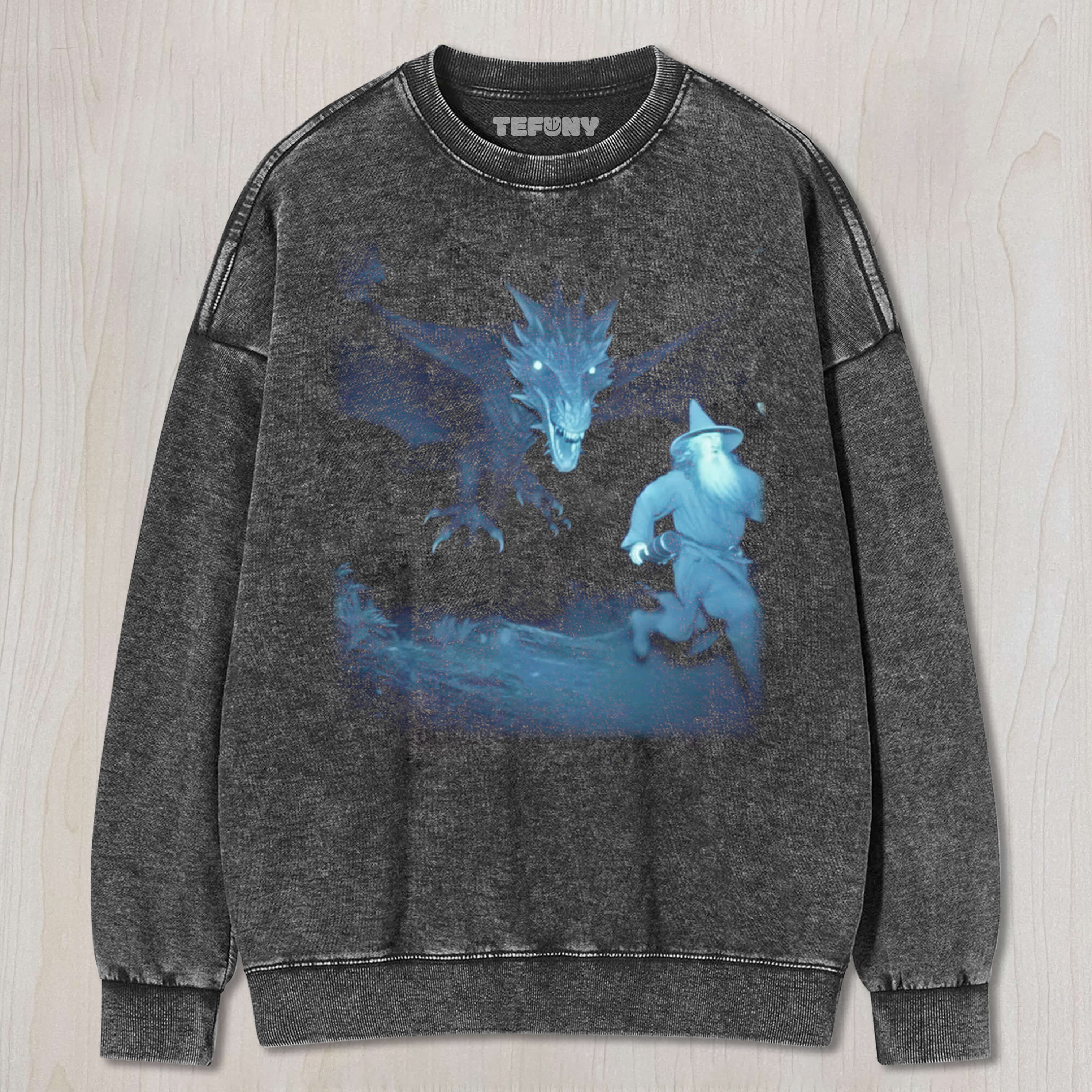GANDALF CHASED BY A DRAGON T-SHIRT