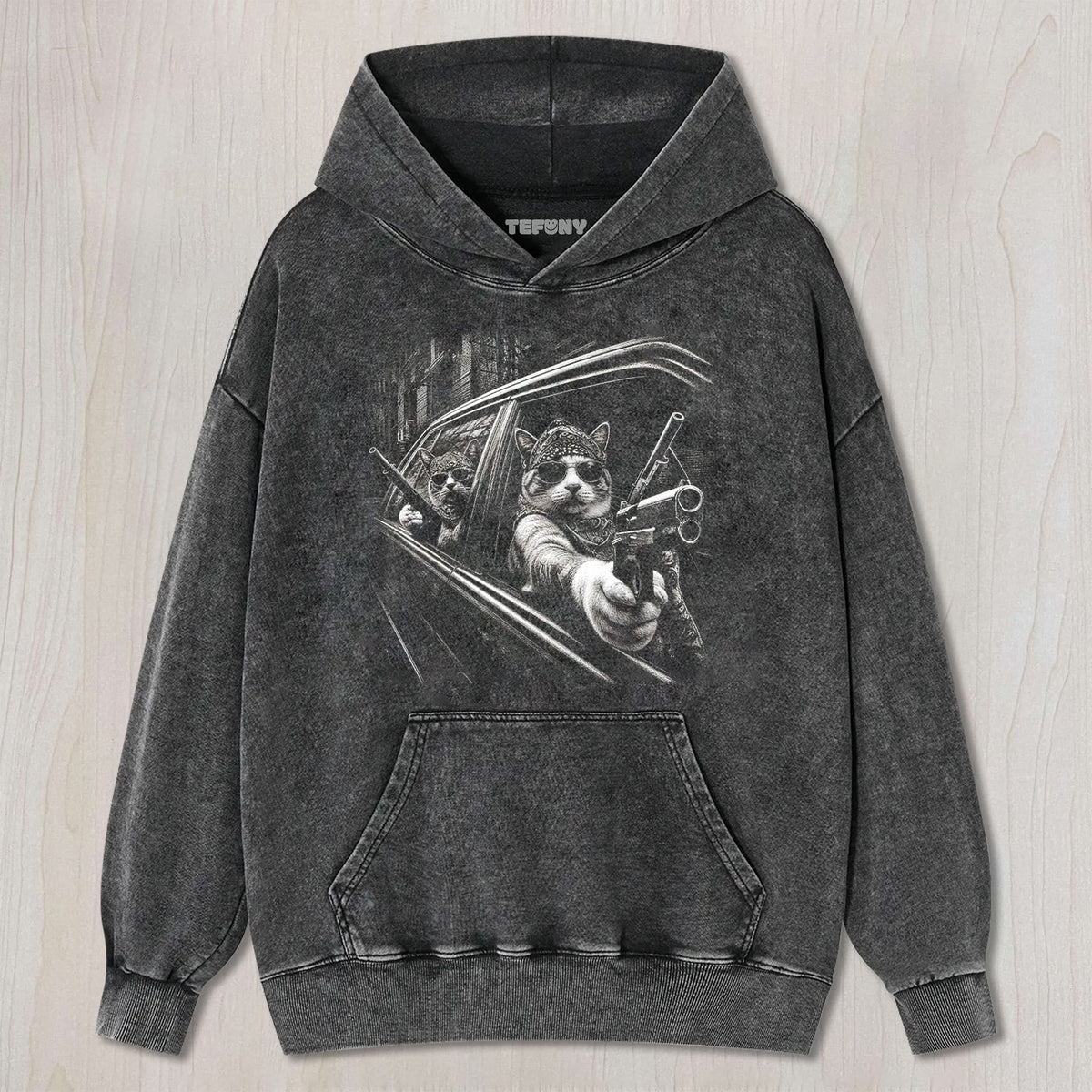 GANGSTA CATS 2026 UNISEX TEE, TANK TOP, LAYERED LS, SWEATSHIRT & HOODIE