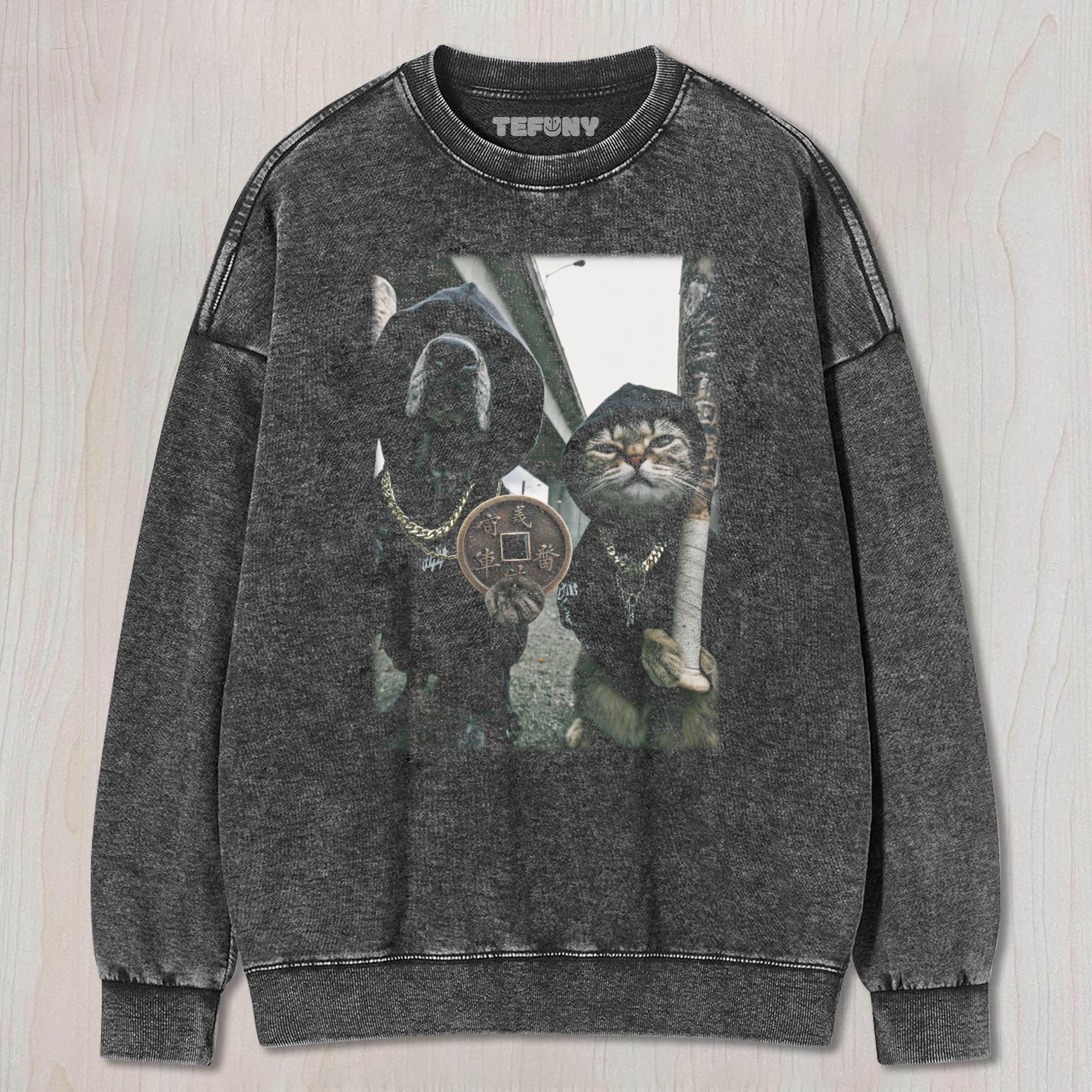 GANGSTER CAT AND DOG TEE & SWEAT & HOOD