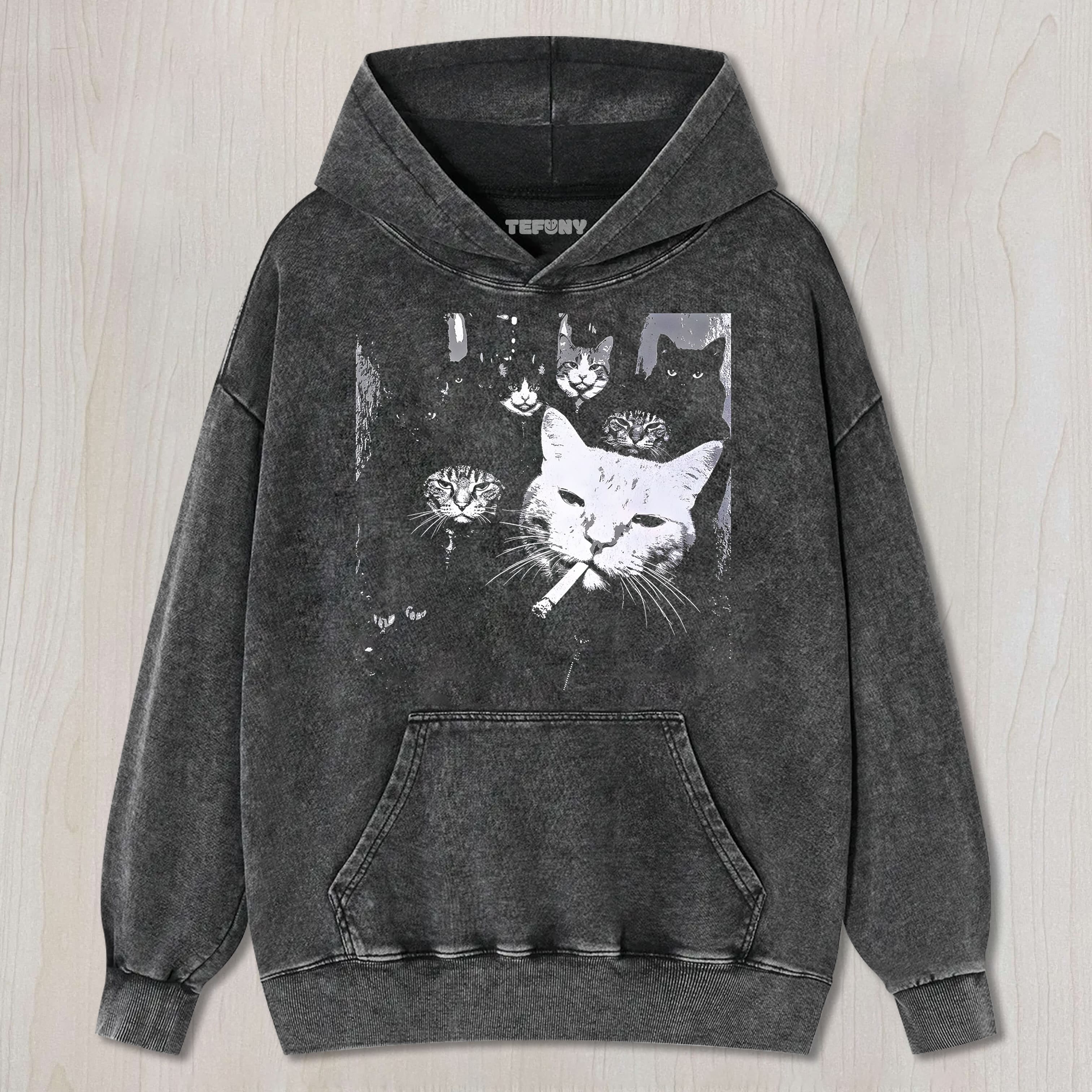 GANGSTER CAT UNISEX TEE, TANK TOP, LAYERED LS, SWEATSHIRT & HOODIE