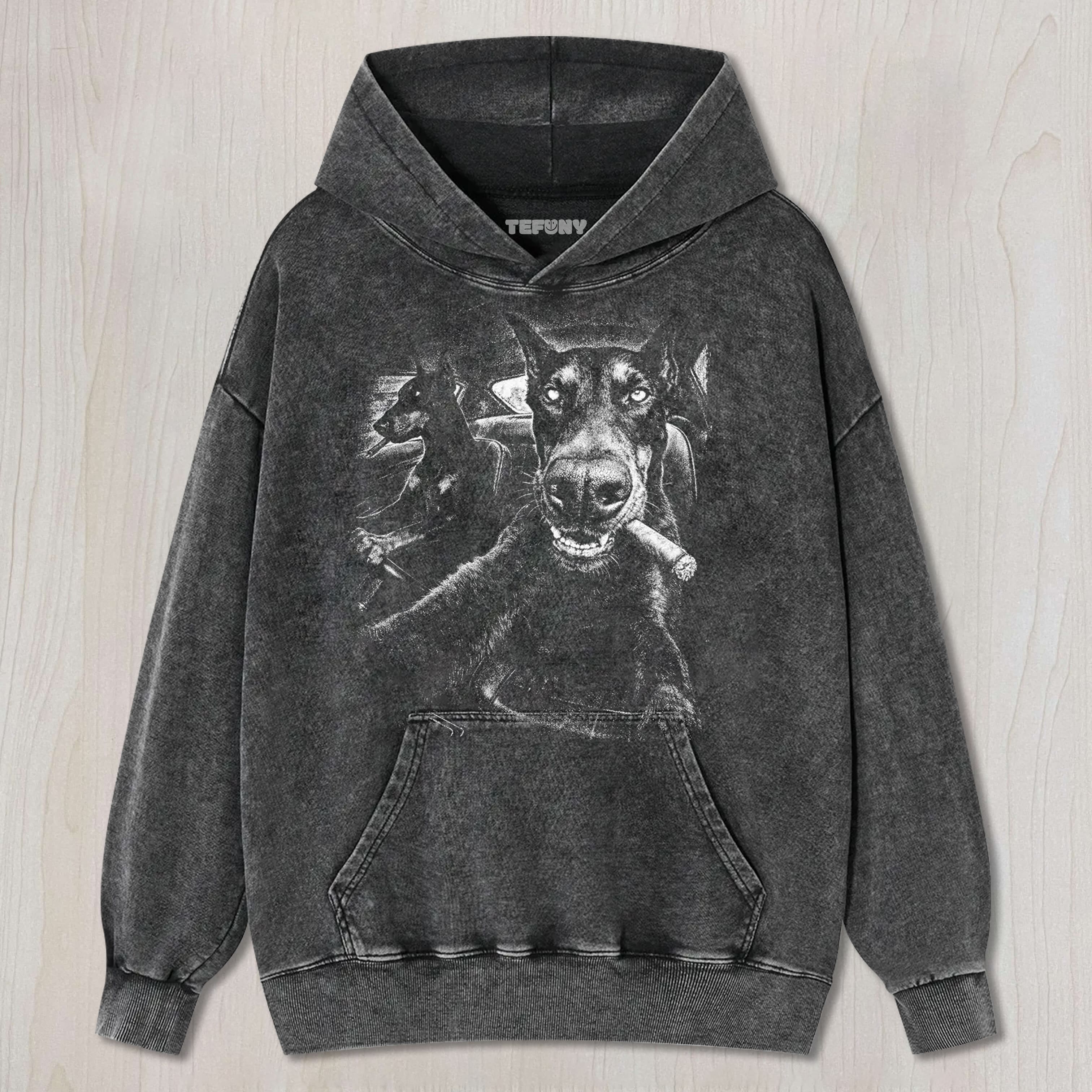 GANGSTER DOGS SMOKING UNISEX TEE, TANK TOP, LAYERED LS, SWEATSHIRT & HOODIE
