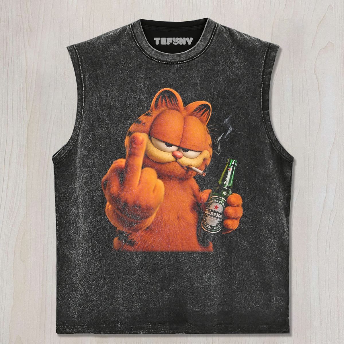 GARFIELD REBEL VIBES TEE V4 UNISEX TEE, TANK TOP, LAYERED LS, SWEATSHIRT & HOODIE