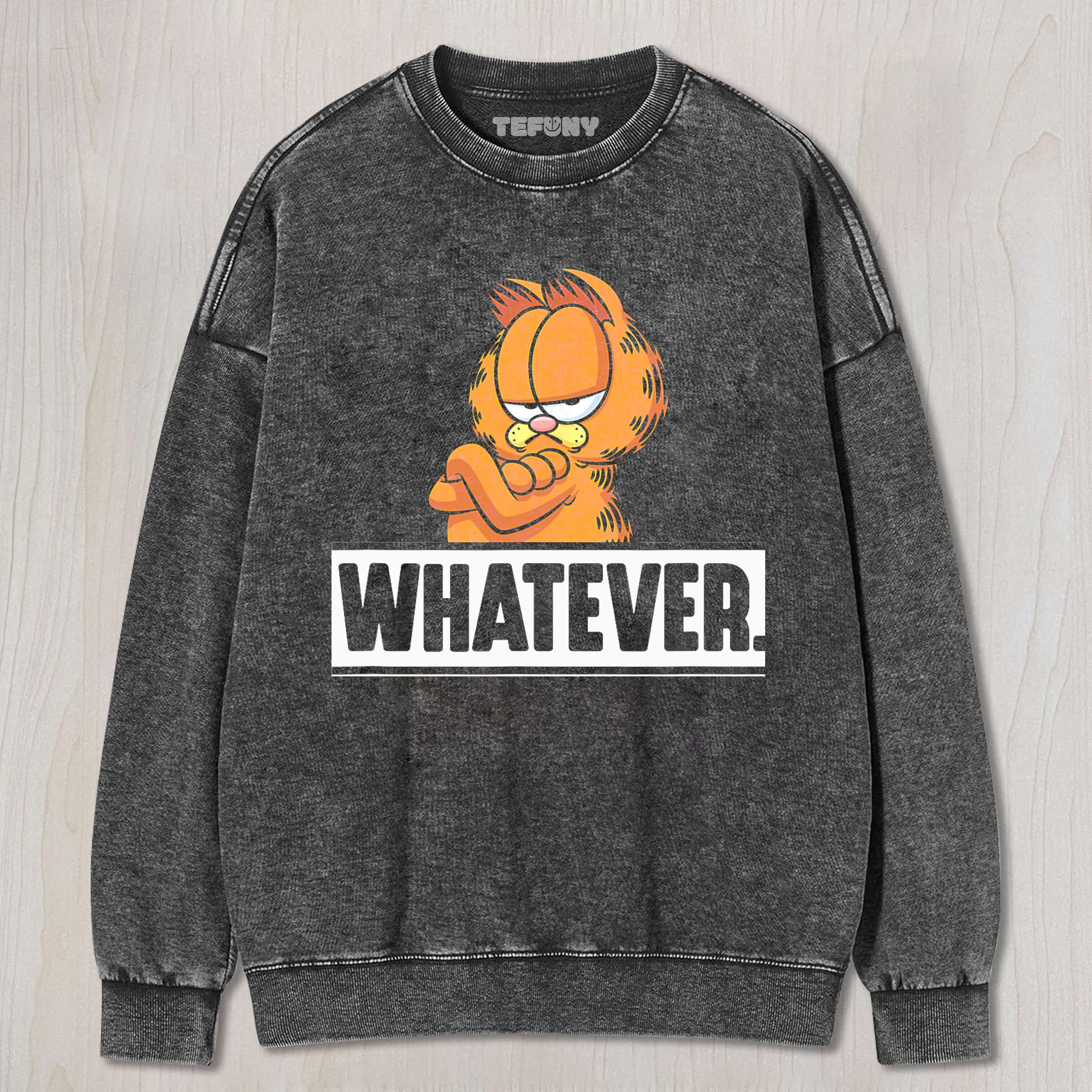 GARFIELD WHATEVER TEE & SWEAT & HOOD