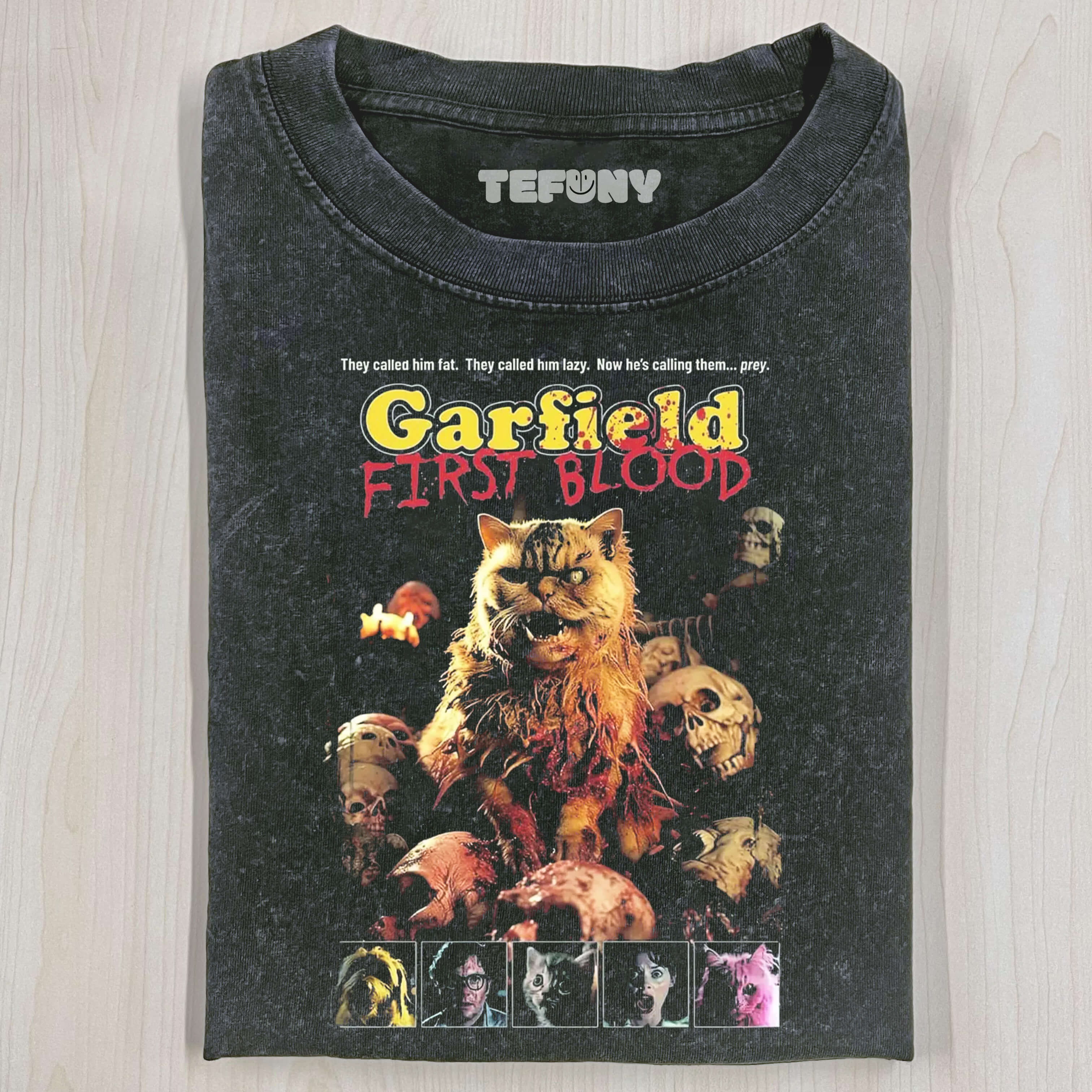 GARFIELD ERSTER BLUT-TRIBUT T-SHIRT
