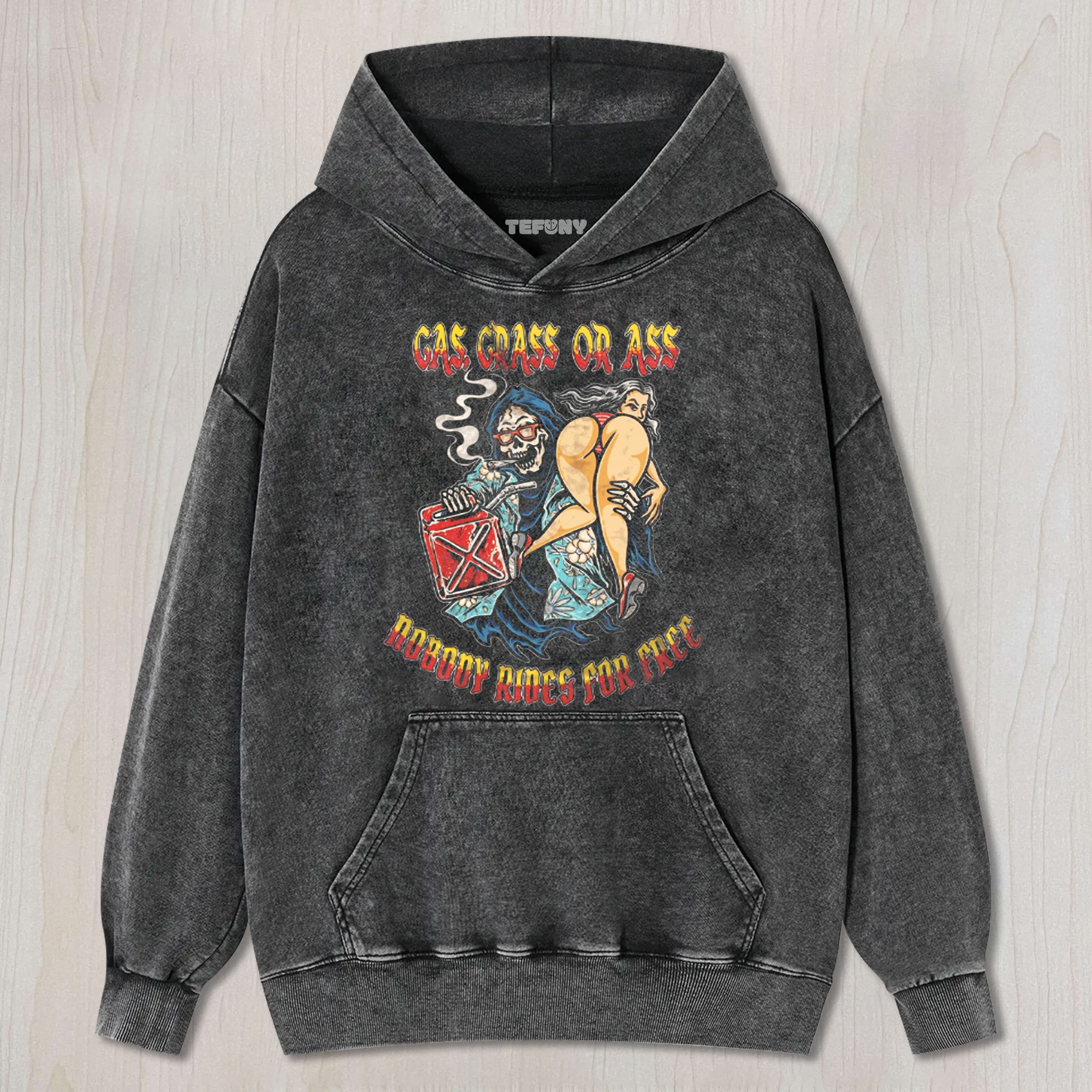 GAS ASS OR GRASS TEE & SWEAT & HOOD