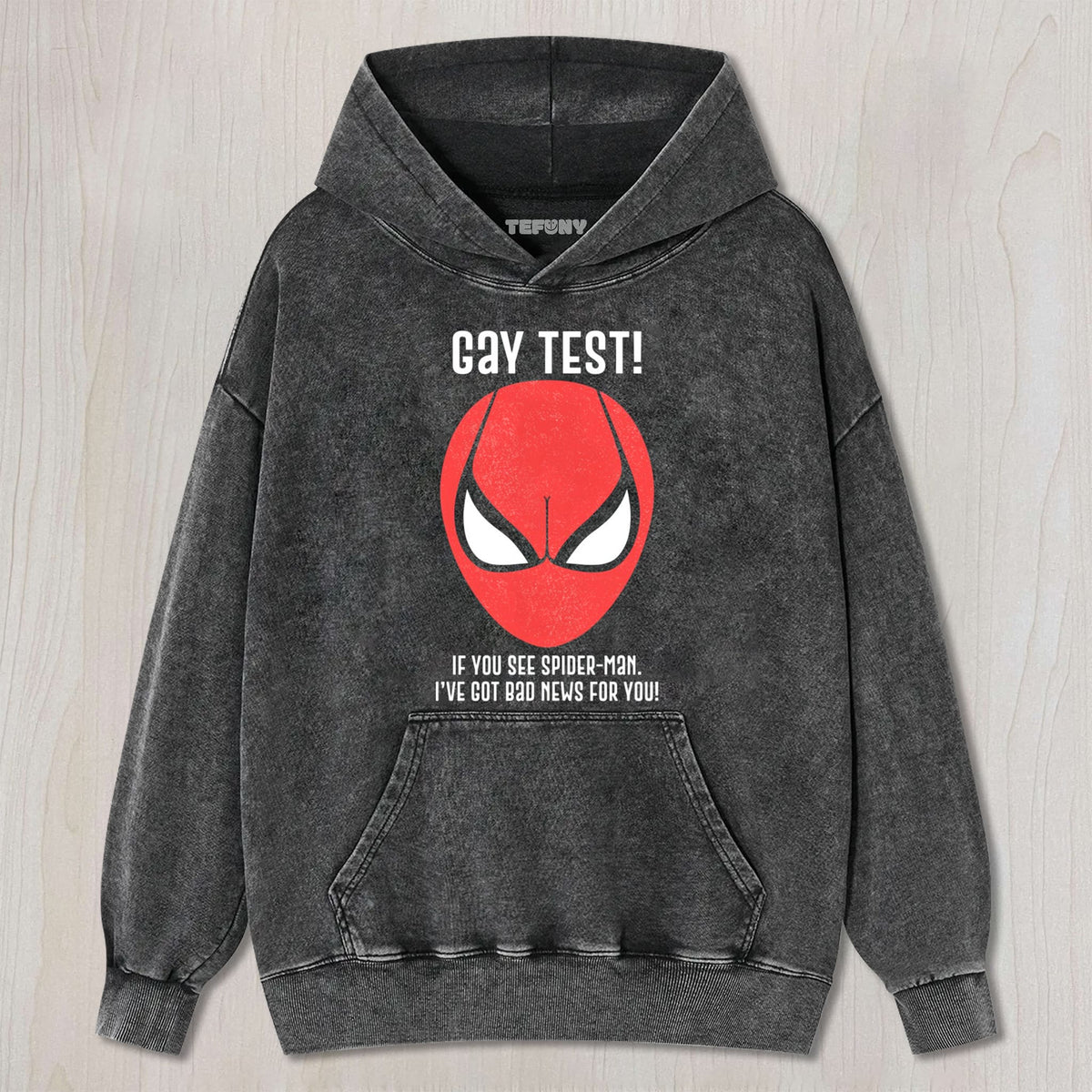 GAY TEST FUNNY MEME UNISEX TEE, TANK TOP, LAYERED LS, SWEATSHIRT & HOODIE