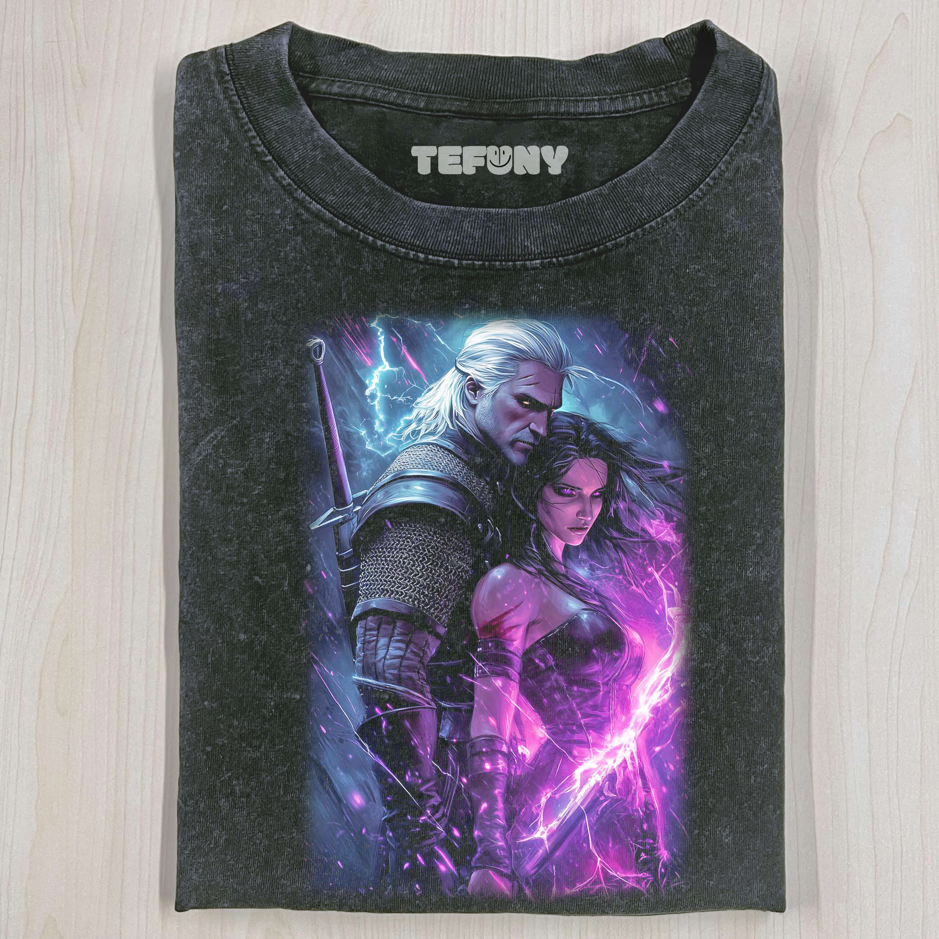 GERALT OF RIVIA WITH WOMEN T-SHIRT