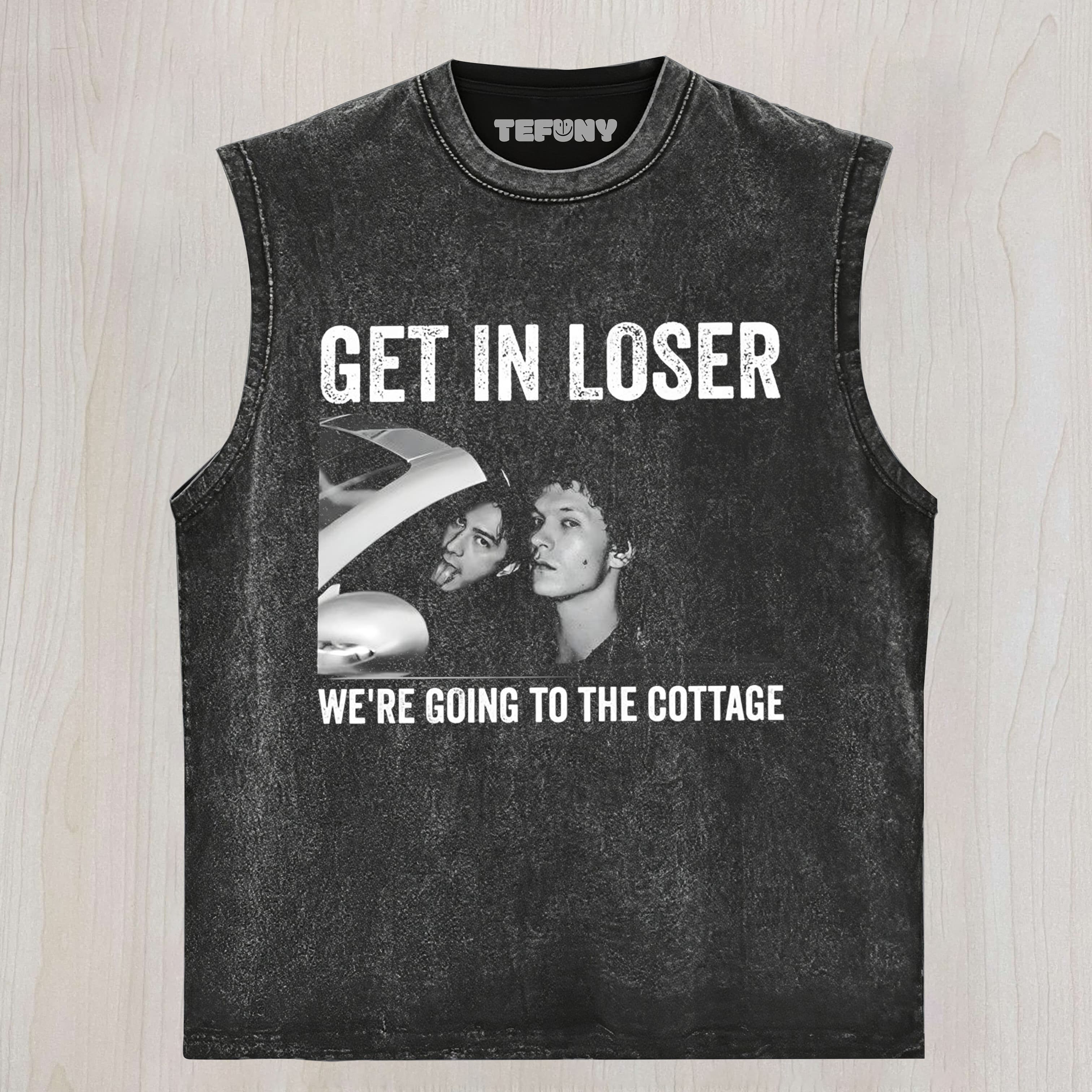 GET IN LOSER WE'RE GOING TO THE COTTAGE FUNNY TANK TOP