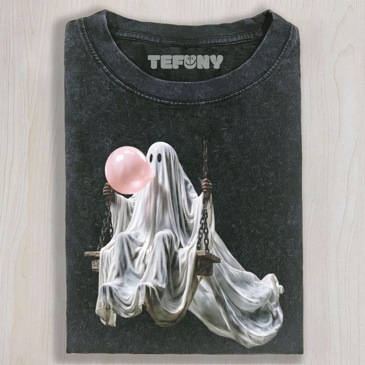 GHOST BLOWING BUBBLE UNISEX TEE, TANK TOP, LAYERED LS, SWEATSHIRT & HOODIE