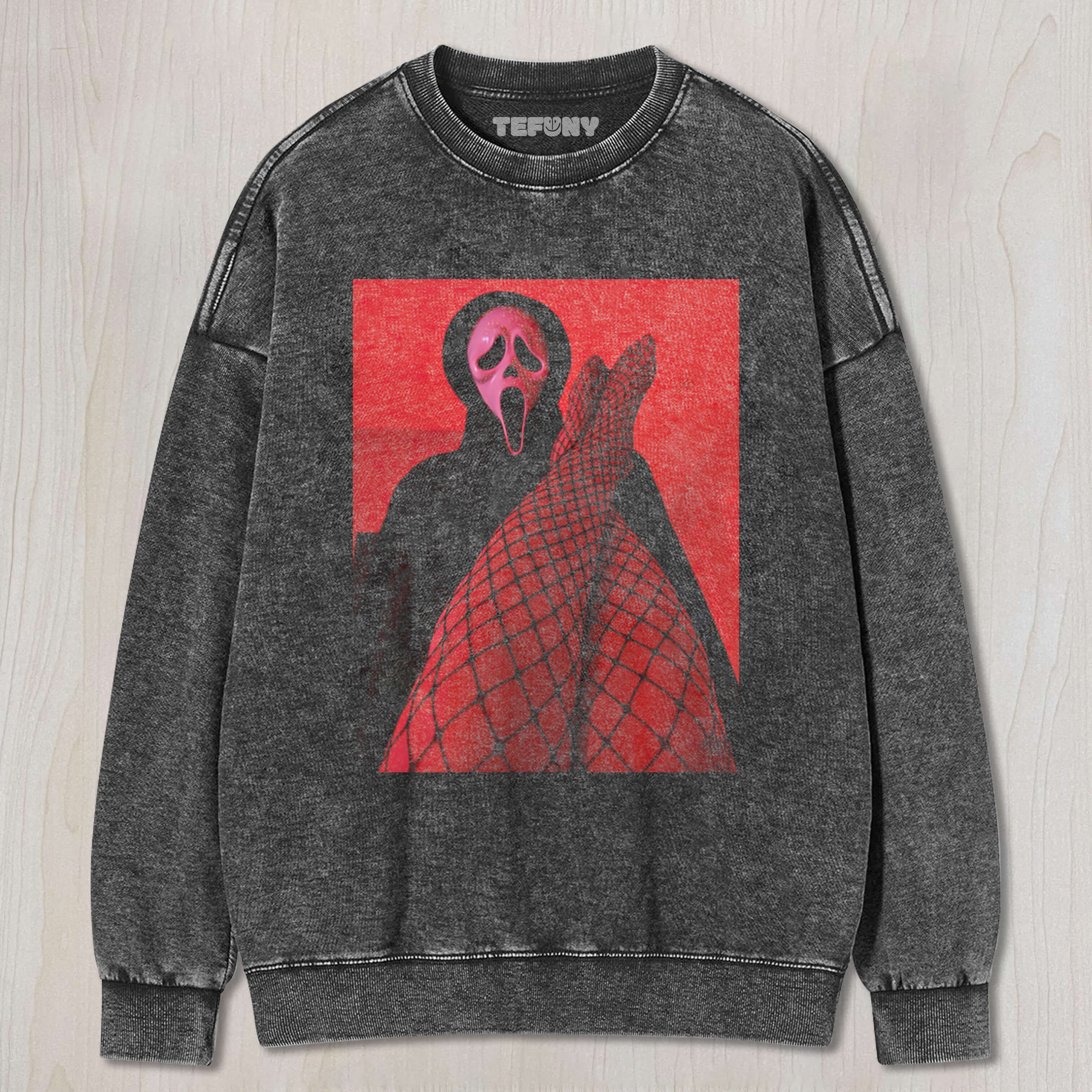 GHOST FACE HUGGING LEGS V2 TEE & SWEAT & HOOD