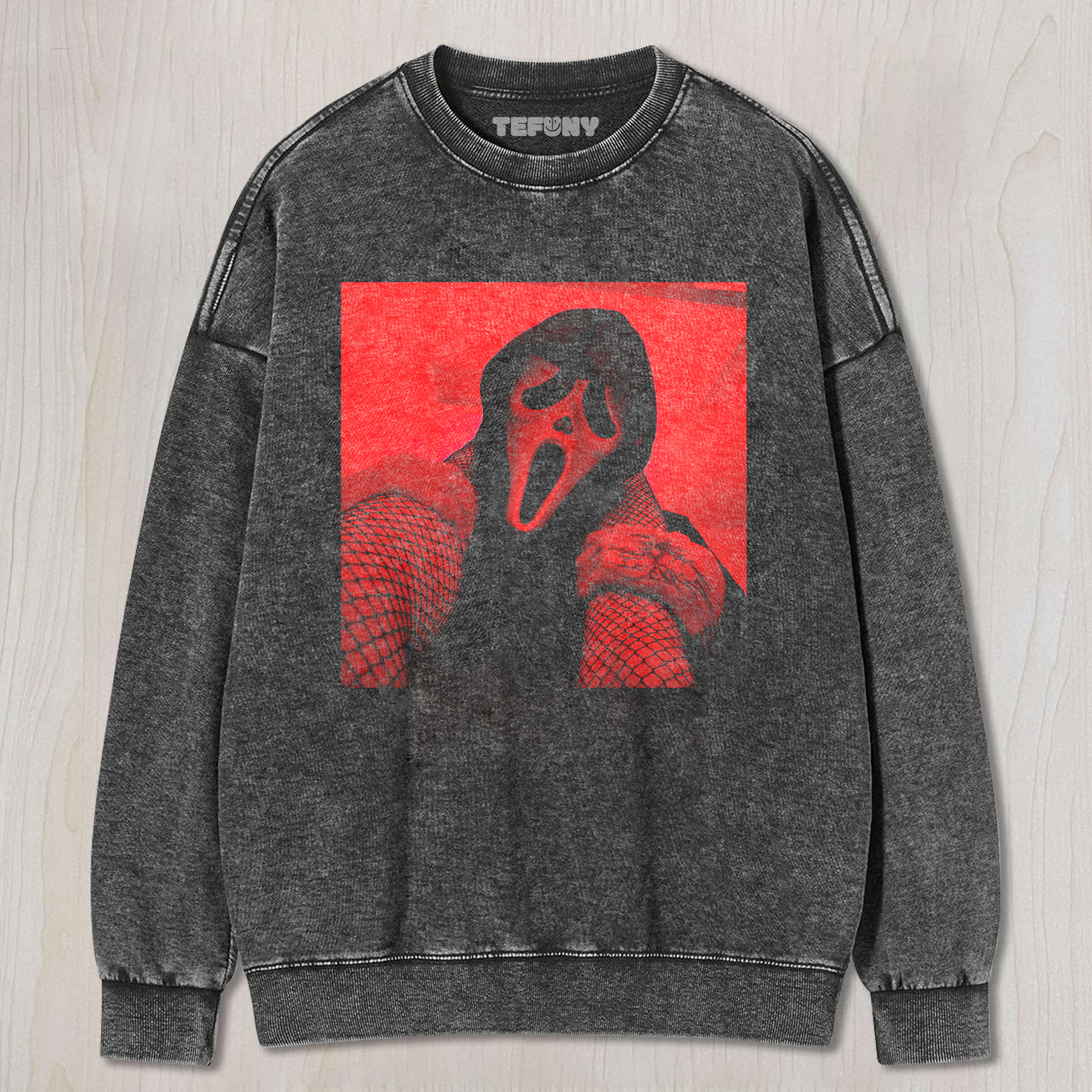 GHOST FACE HUGGING LEGS V4 TEE & SWEAT & HOOD