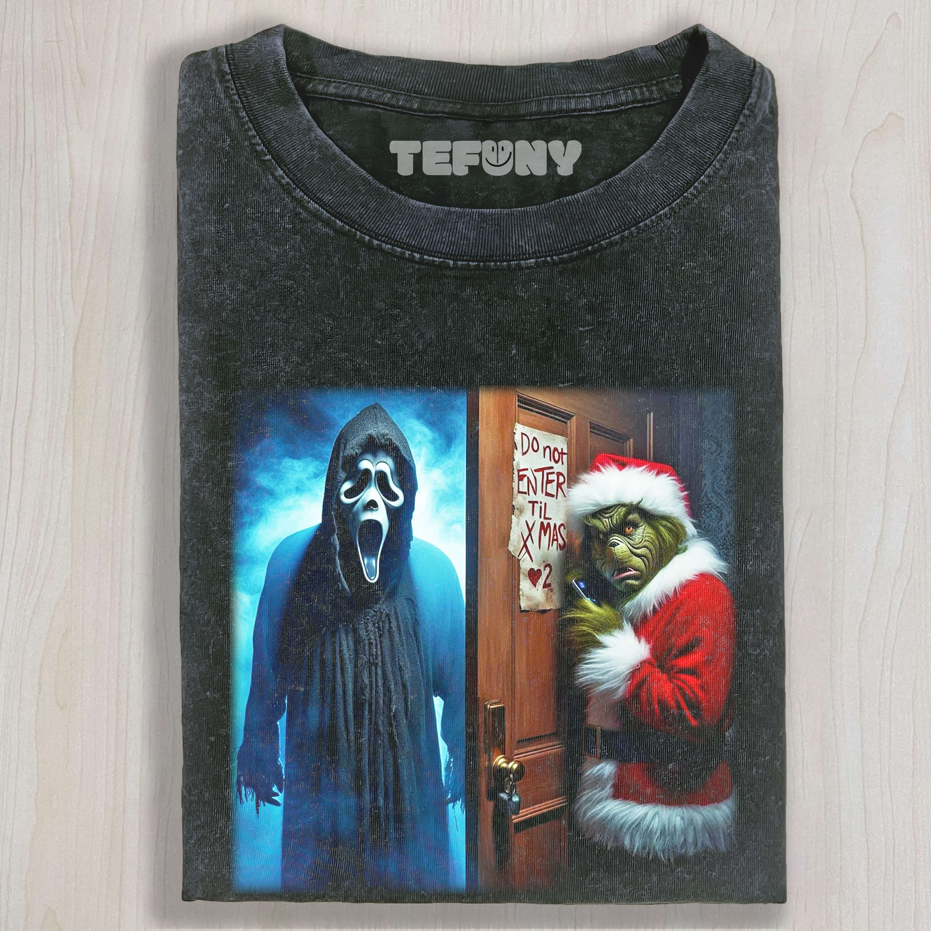 GHOSTFACE AND THE GRINCH TEE & SWEAT & HOOD