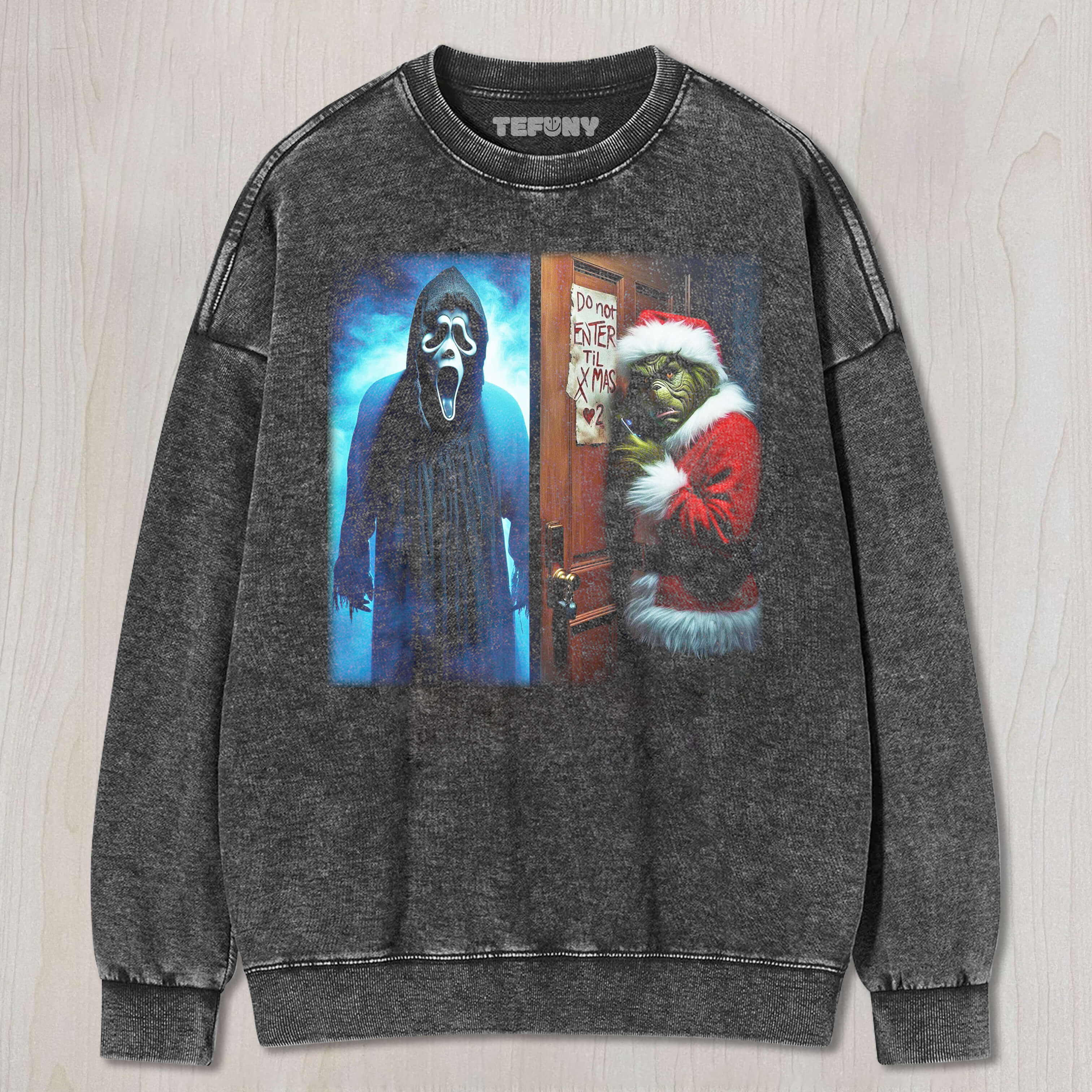 GHOSTFACE AND THE GRINCH TEE & SWEAT & HOOD