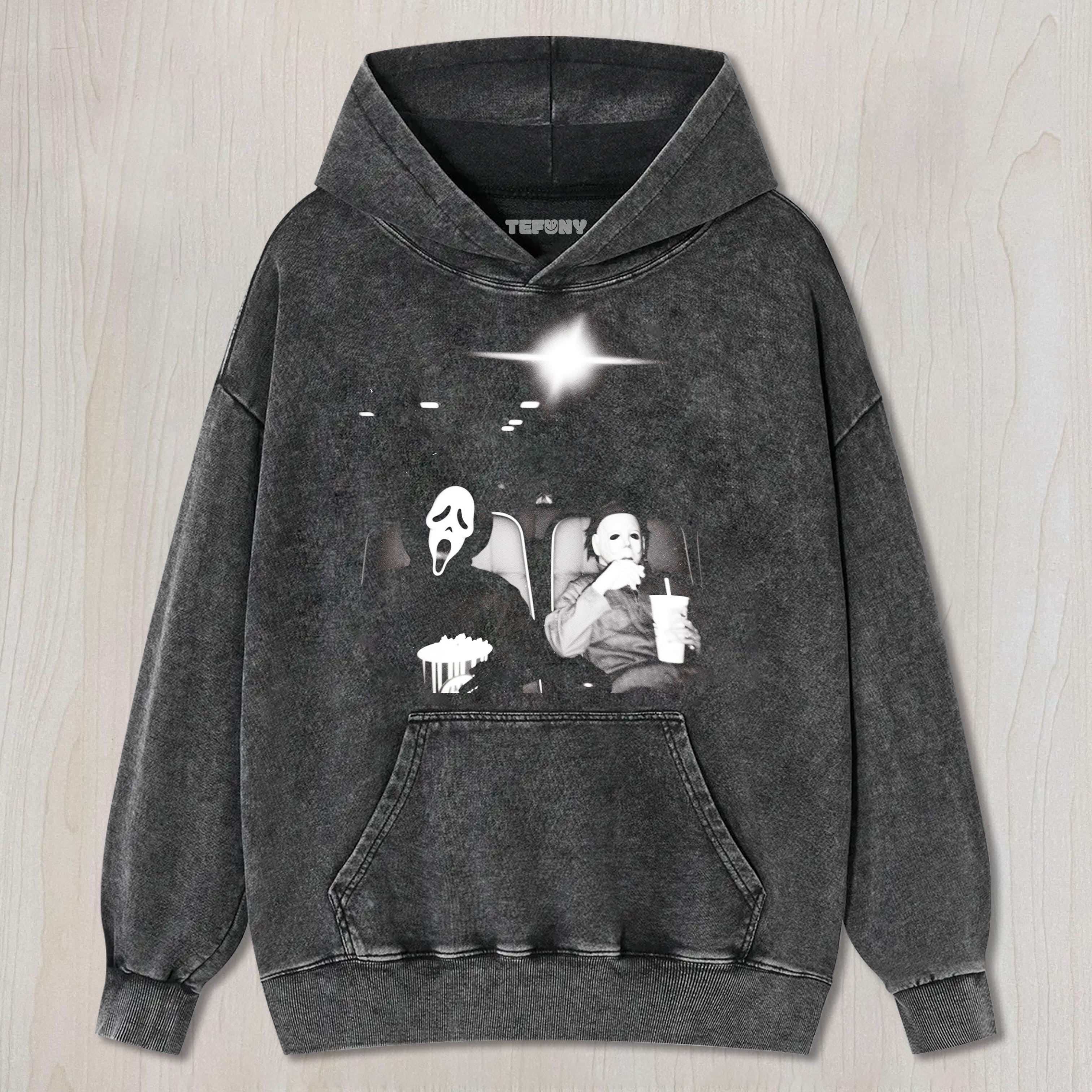 GHOSTFACE & MICHAEL MYERS CINEMA DATE TEE & SWEAT & HOOD