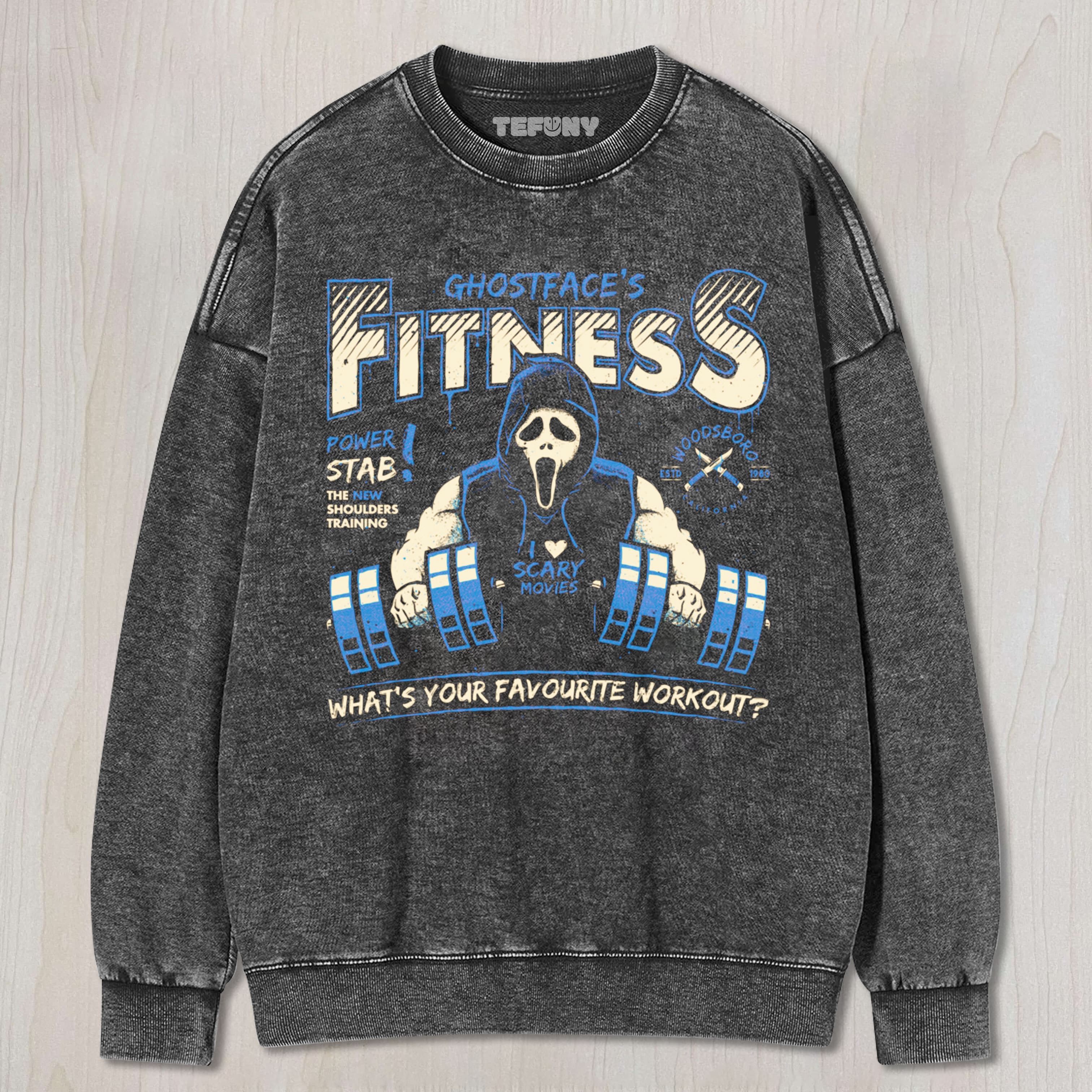 GHOSTFACE'S FITNESS TEE & SWEAT & HOOD