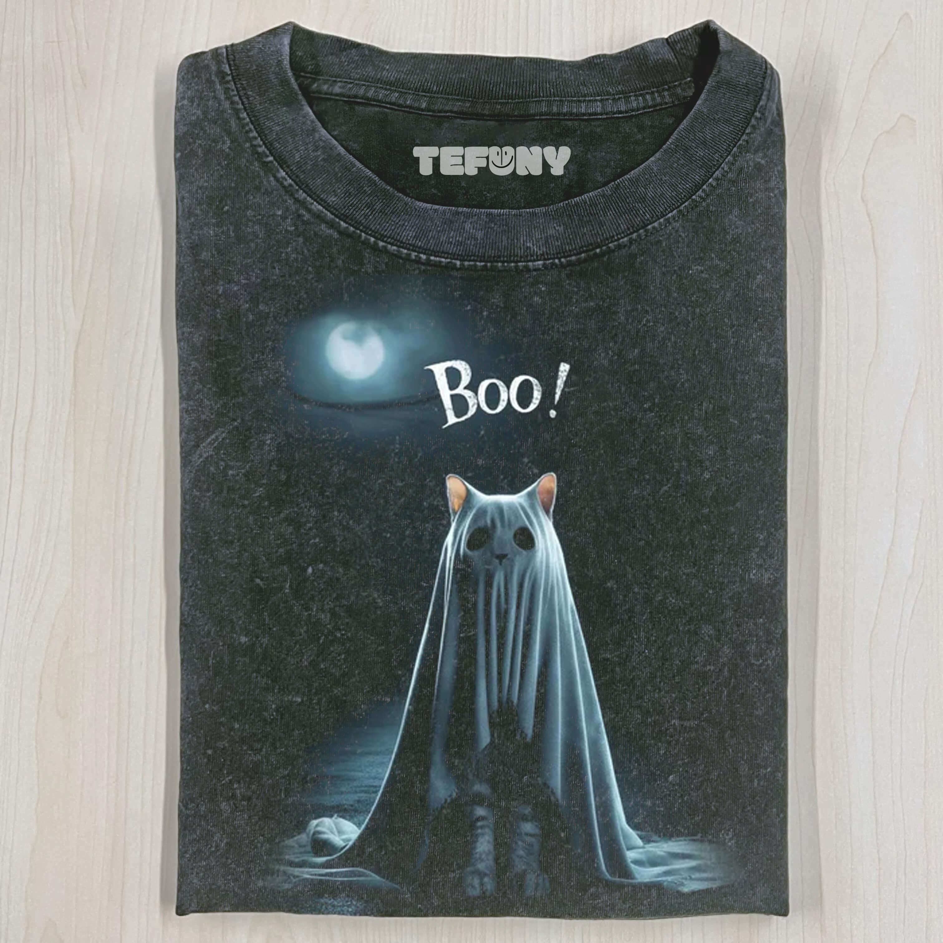 GHOST KITTEN  T-SHIRT V6