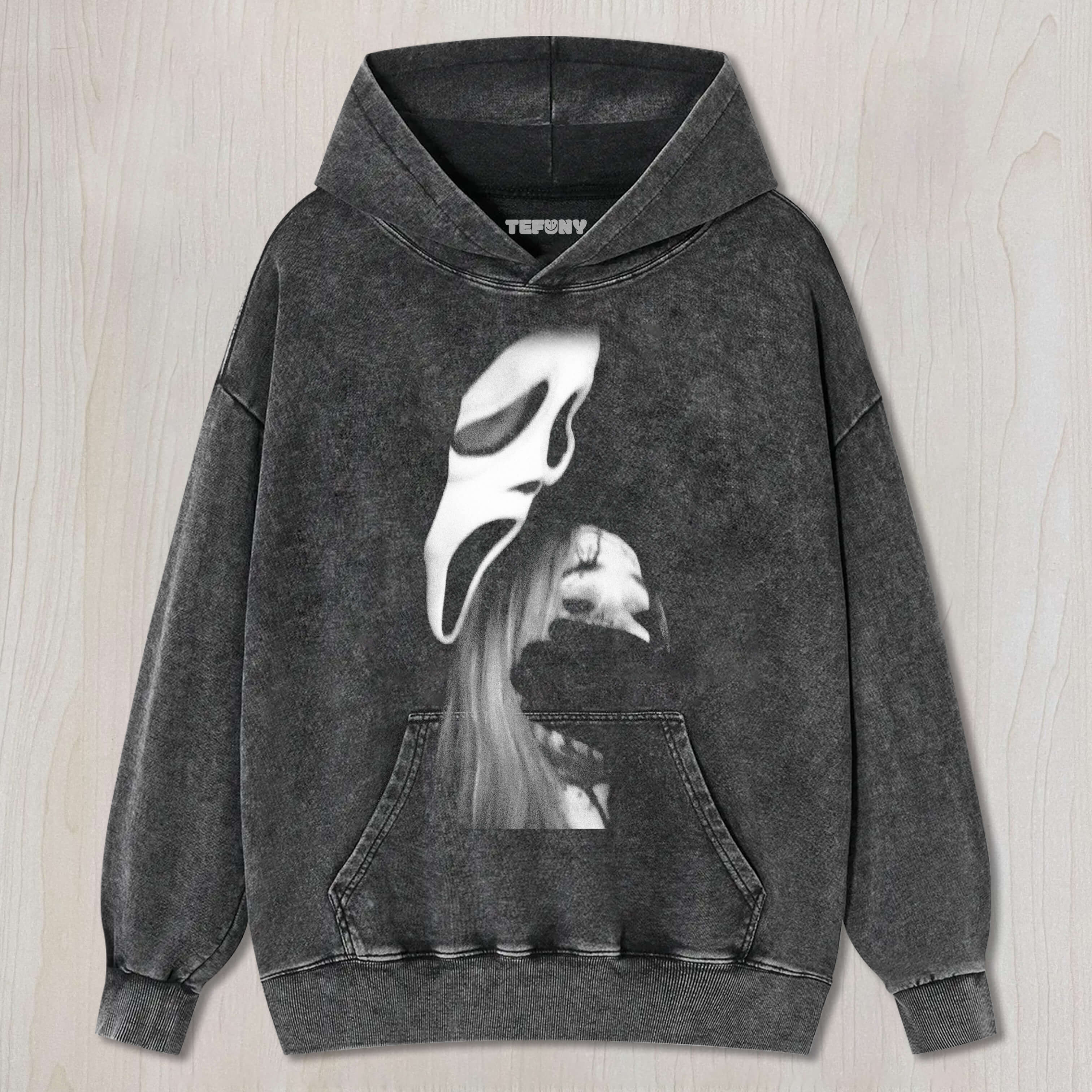 GHOST FACE CATCHES PEOPLE T-SHIRT