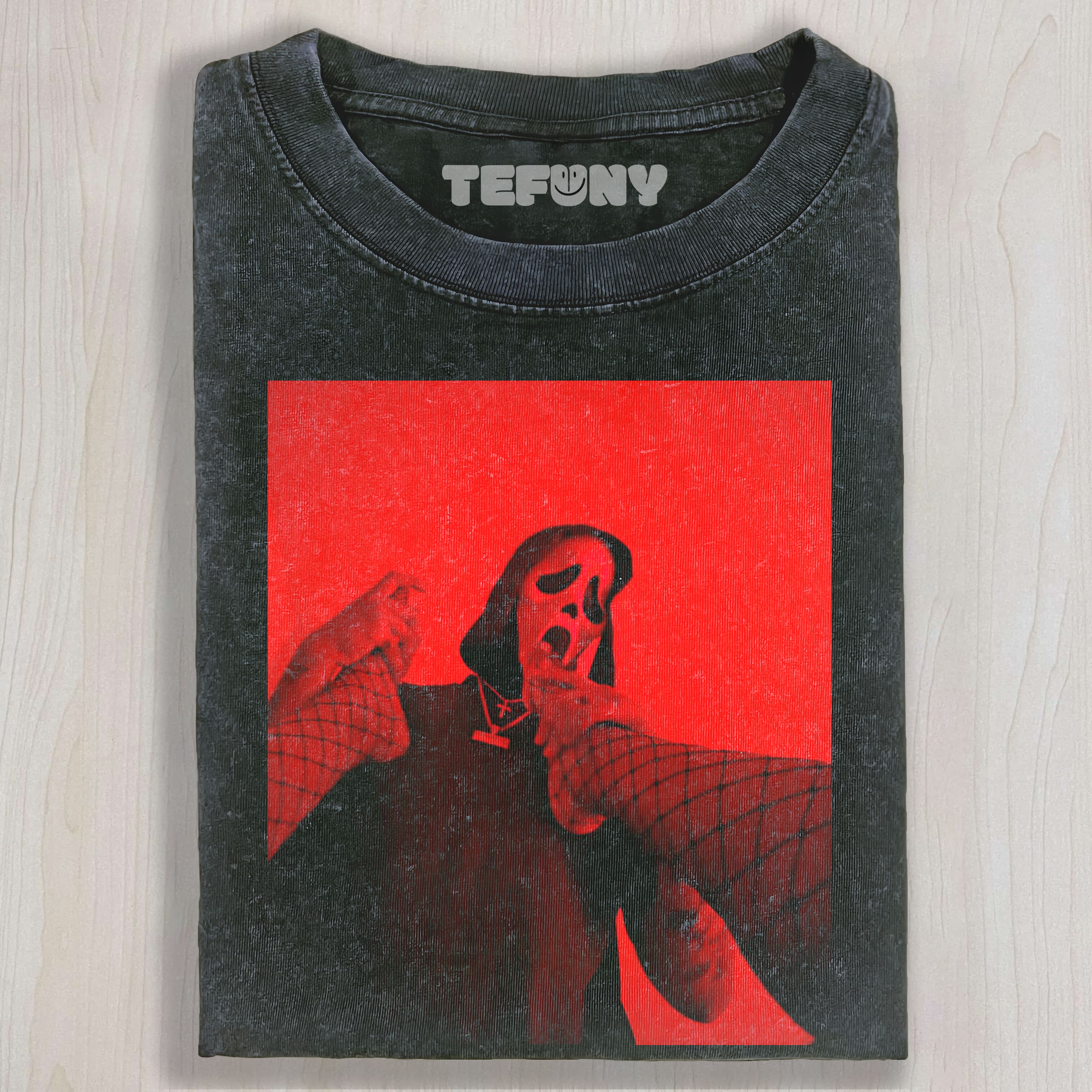 GHOST FACE GRABBED THE LEGS UNISEX TEE, TANK TOP, LAYERED LS, SWEATSHIRT & HOODIE