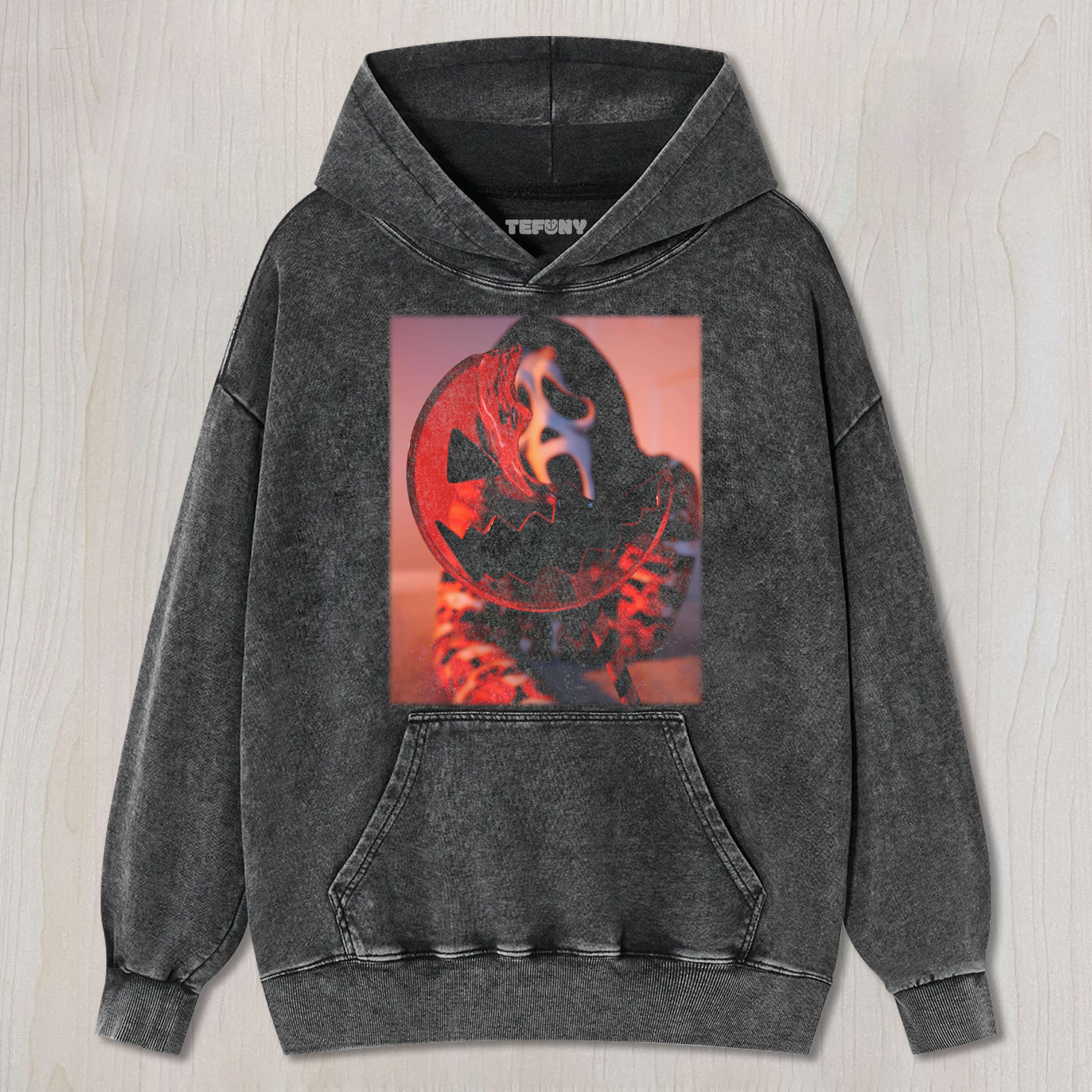 GHOST FACE HOLDING A LOLLIPOP TEE & SWEAT & HOOD