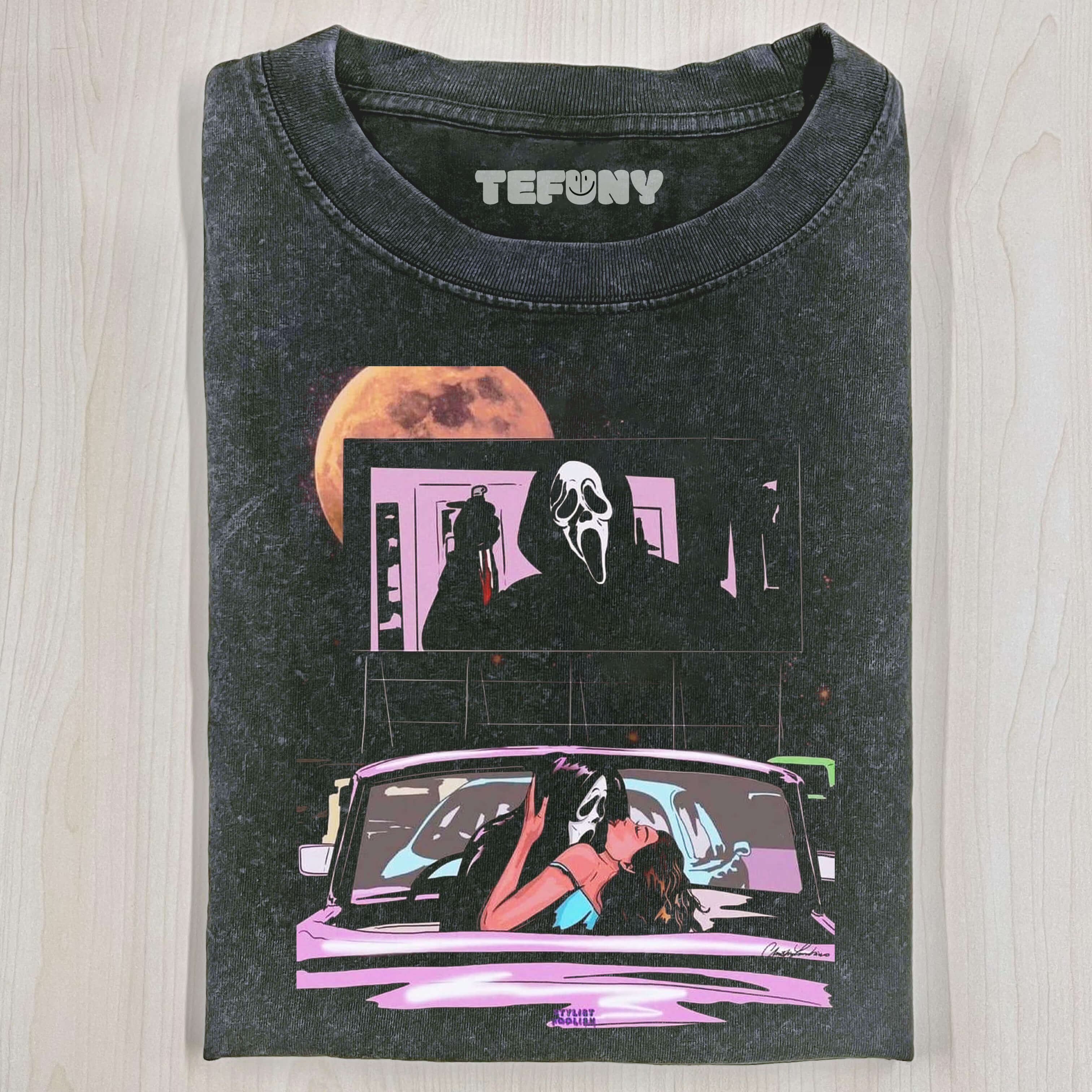 GHOST FACE KISS T-SHIRT