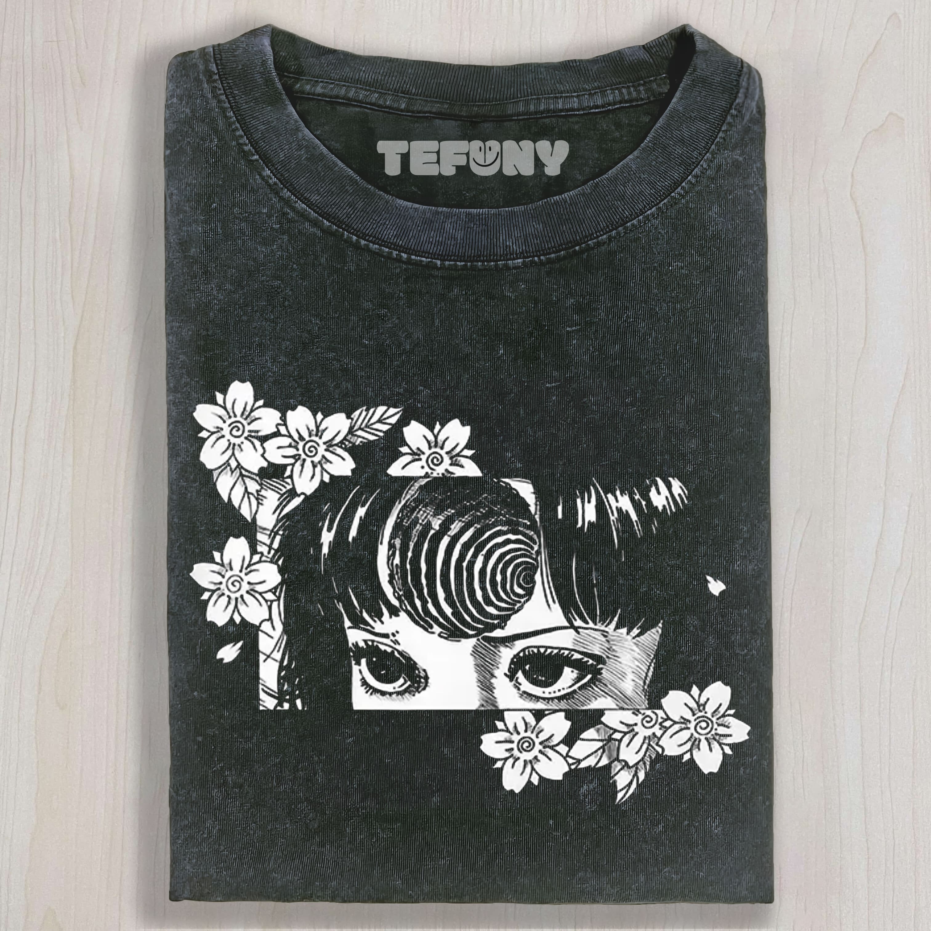 GIRL AND FLOWERS UNISEX TEE, TANK TOP, LAYERED LS, SWEATSHIRT & HOODIE