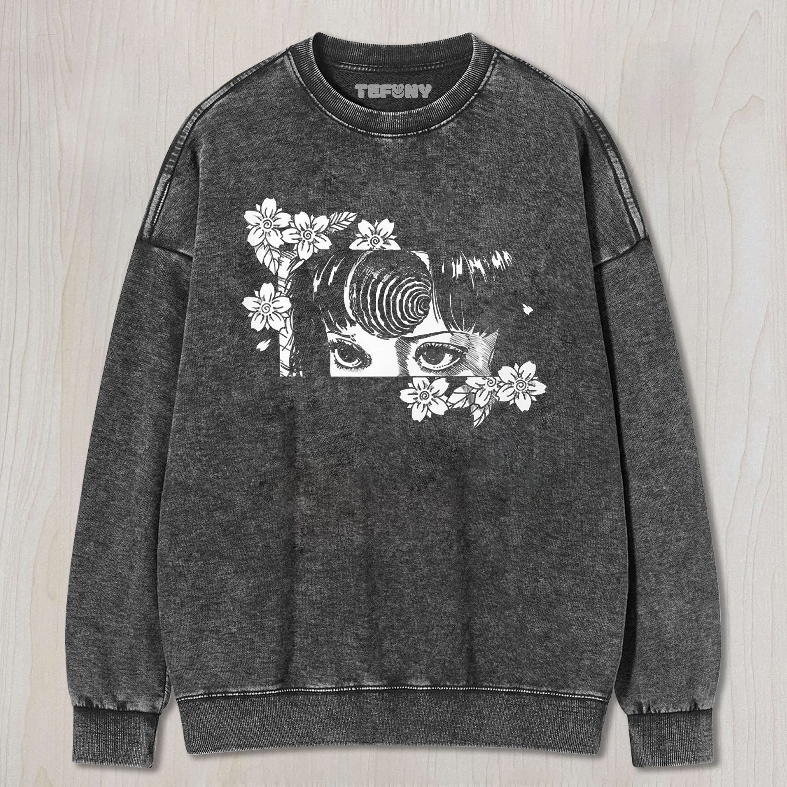 GIRL AND FLOWERS UNISEX TEE, TANK TOP, LAYERED LS, SWEATSHIRT & HOODIE