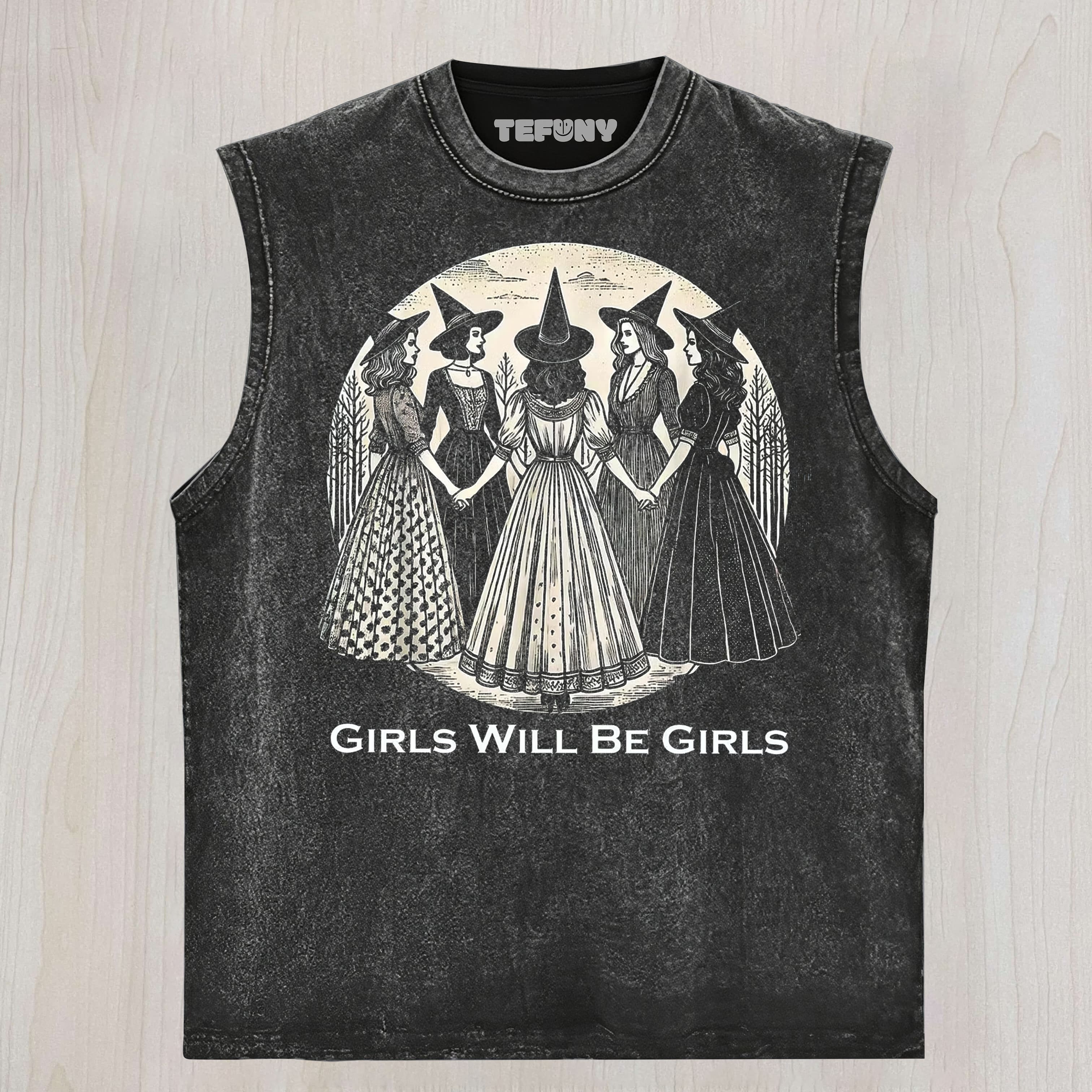 GIRLS WILL BE GIRLS V2 UNISEX TEE, TANK TOP, LAYERED LS, SWEATSHIRT & HOODIE