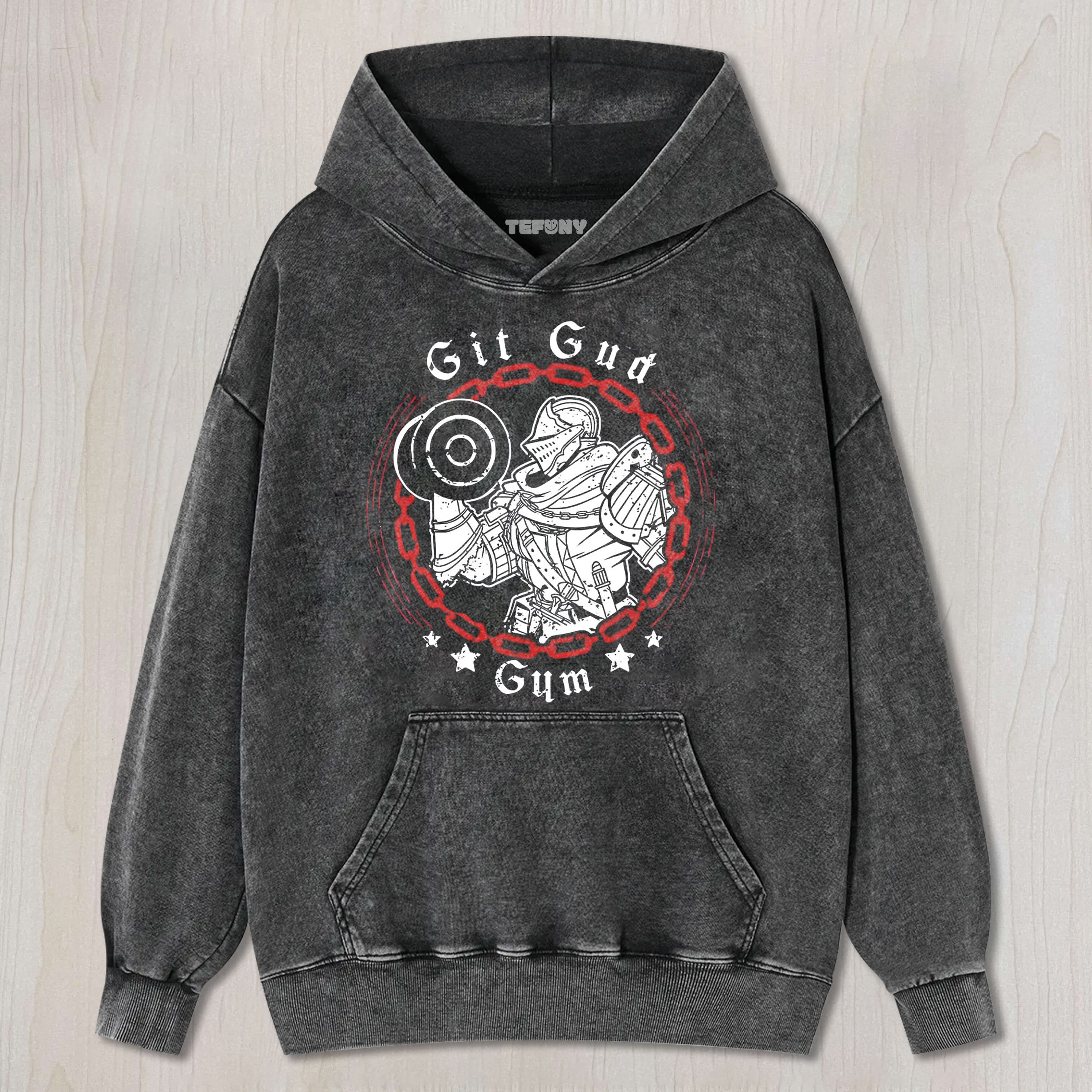 GIT GUD GYM MEME TEE & SWEAT & HOOD