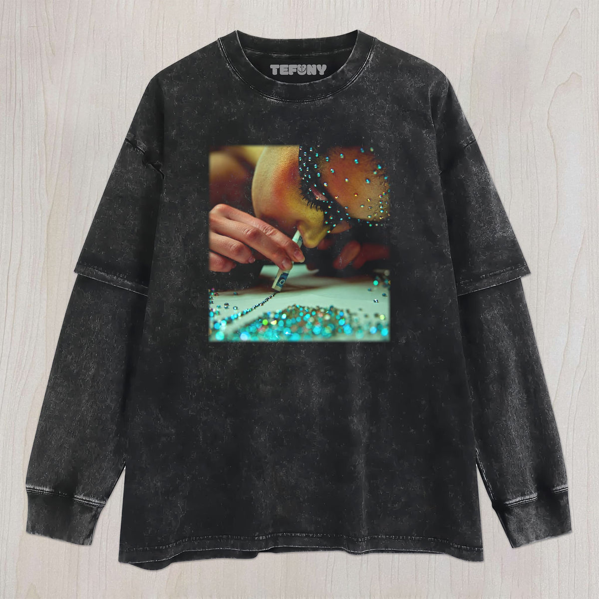 GLITTER AFTER DARK UNISEX TEE, TANK TOP, LAYERED LS, SWEATSHIRT & HOODIE