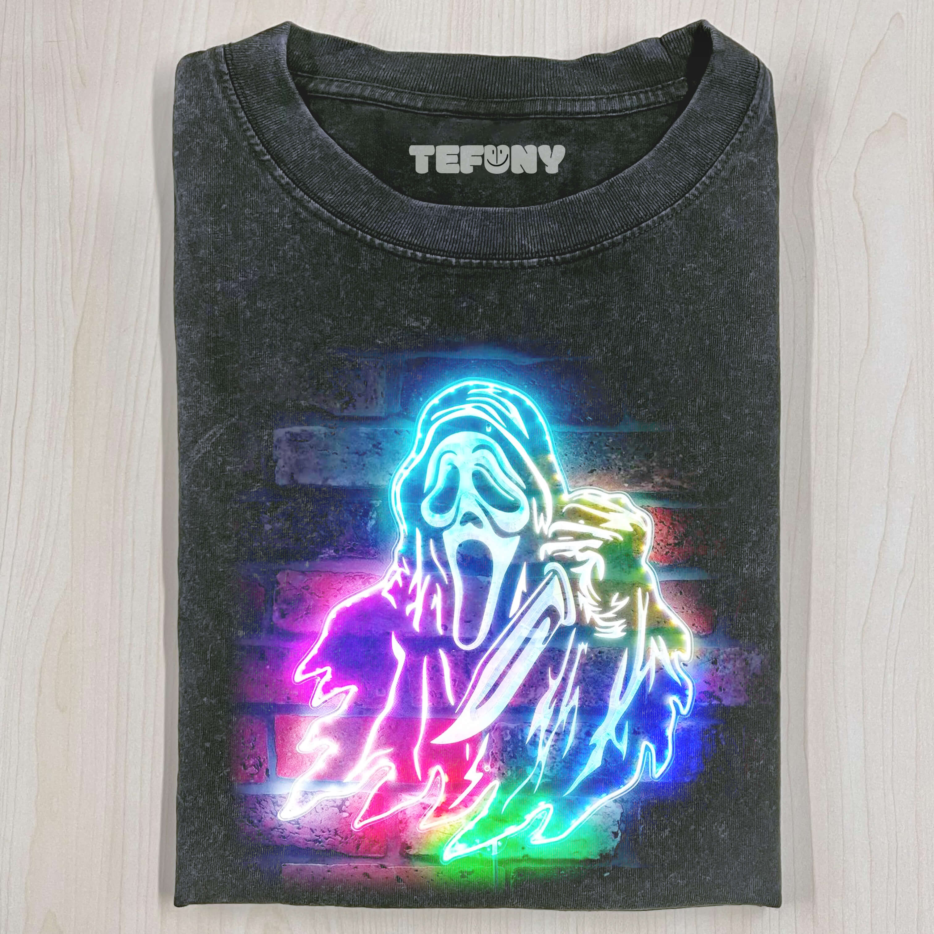 GLOWING GHOSTFACE T-SHIRT