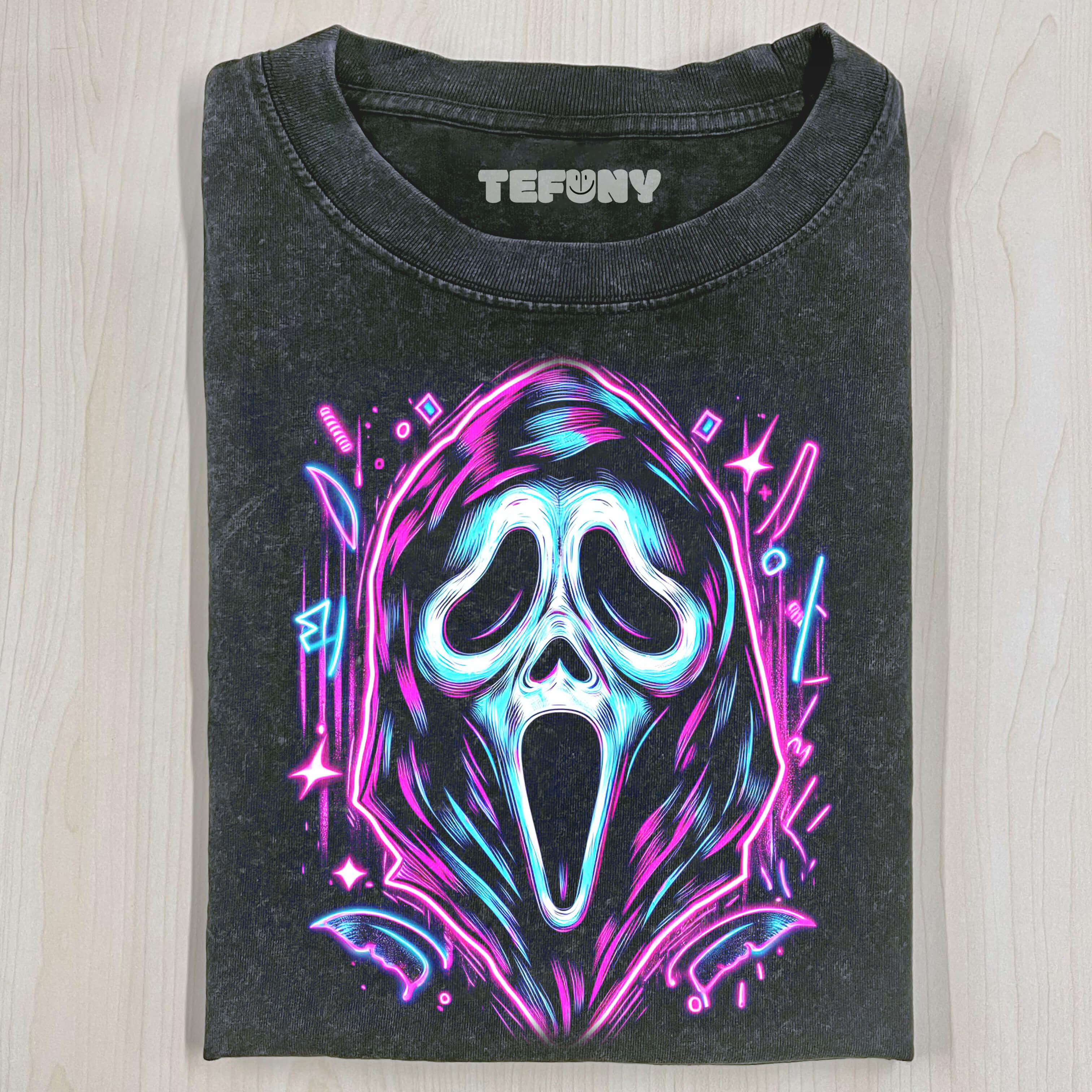 GLOWING GHOSTFACE T-SHIRT V1