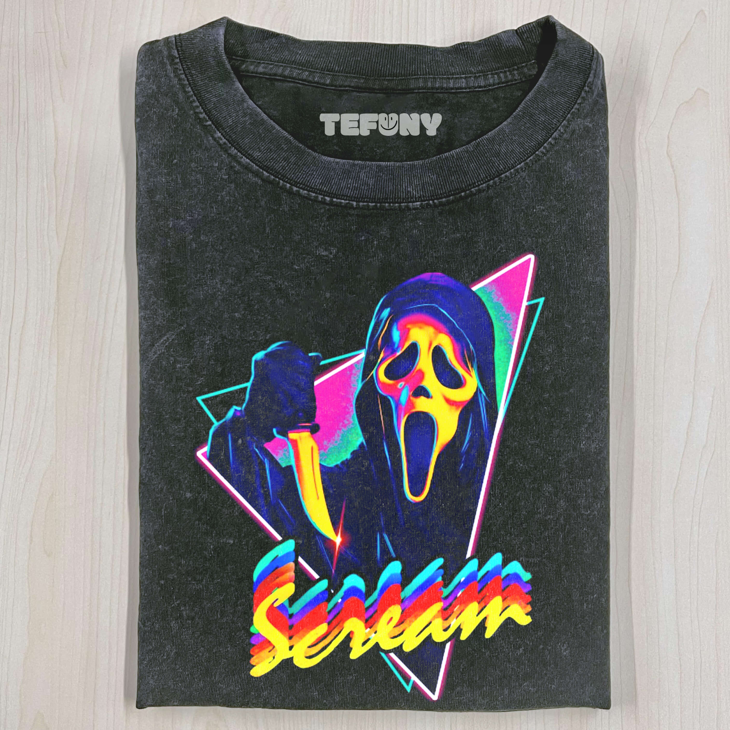 GLOWING GHOSTFACE T-SHIRT V2