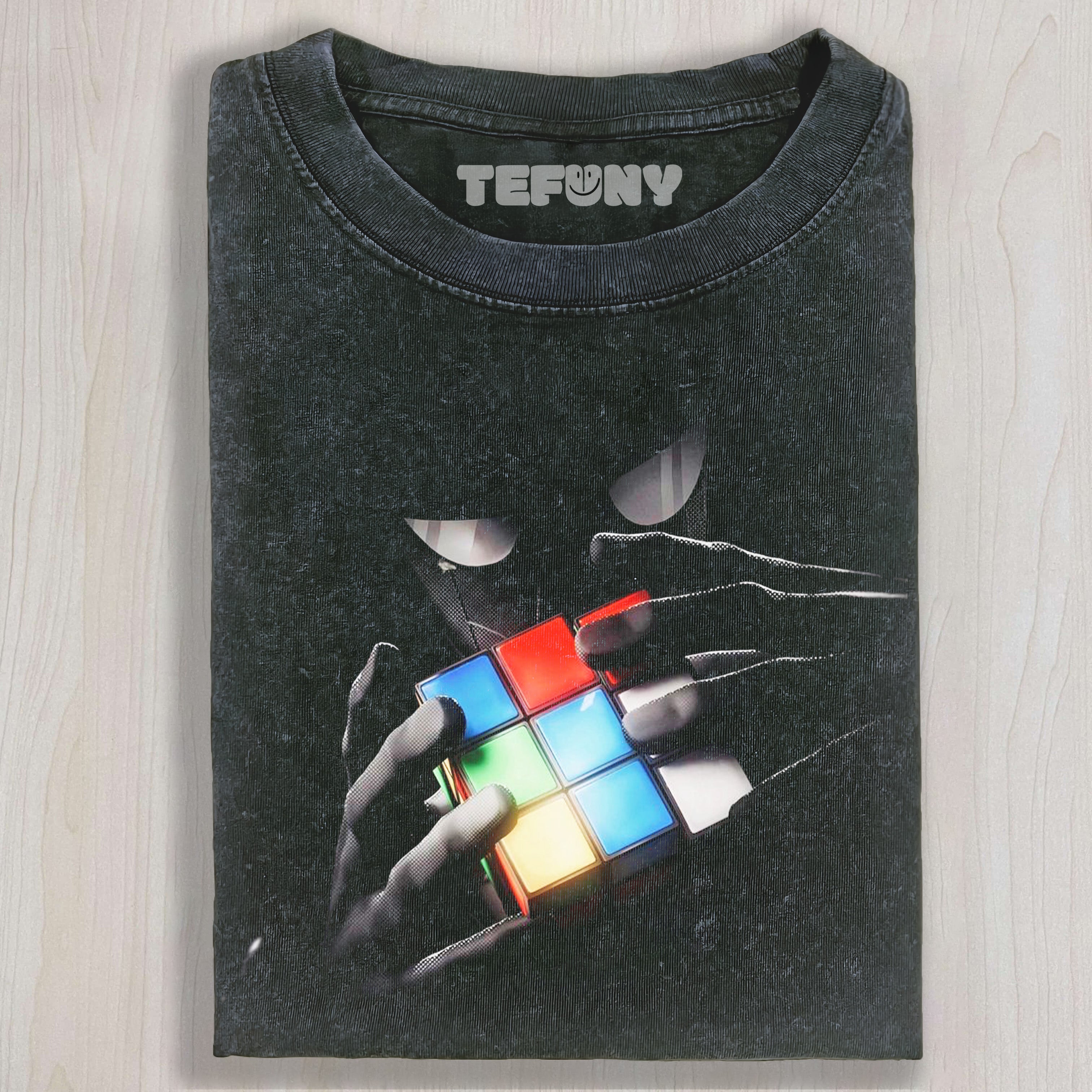 SPIDER-MAN PLAYING WITH A RUBIK'S CUBE T-SHIRT