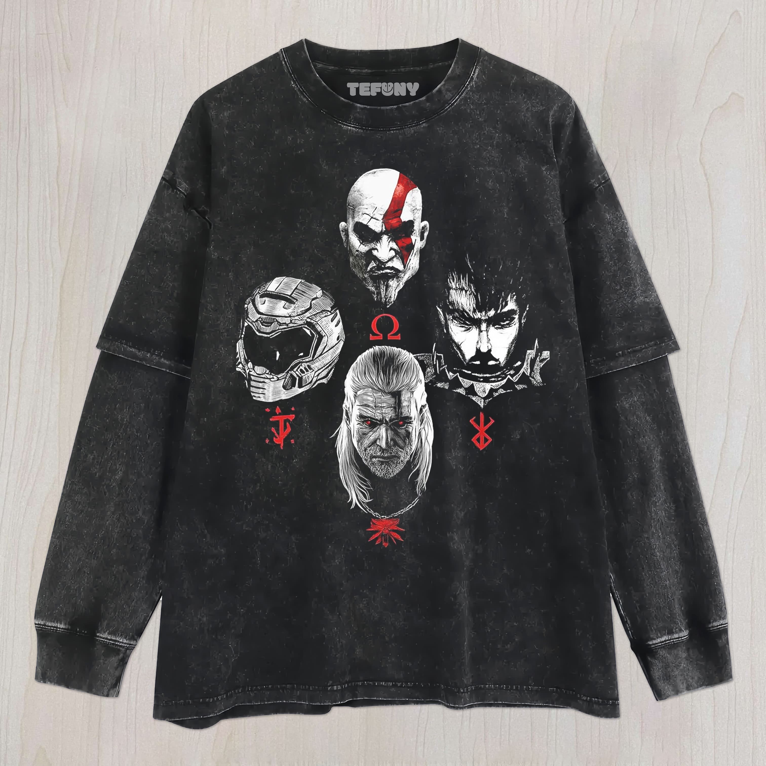 GOD OF WAR & OTHERS UNISEX TEE, TANK TOP, LAYERED LS, SWEATSHIRT & HOODIE