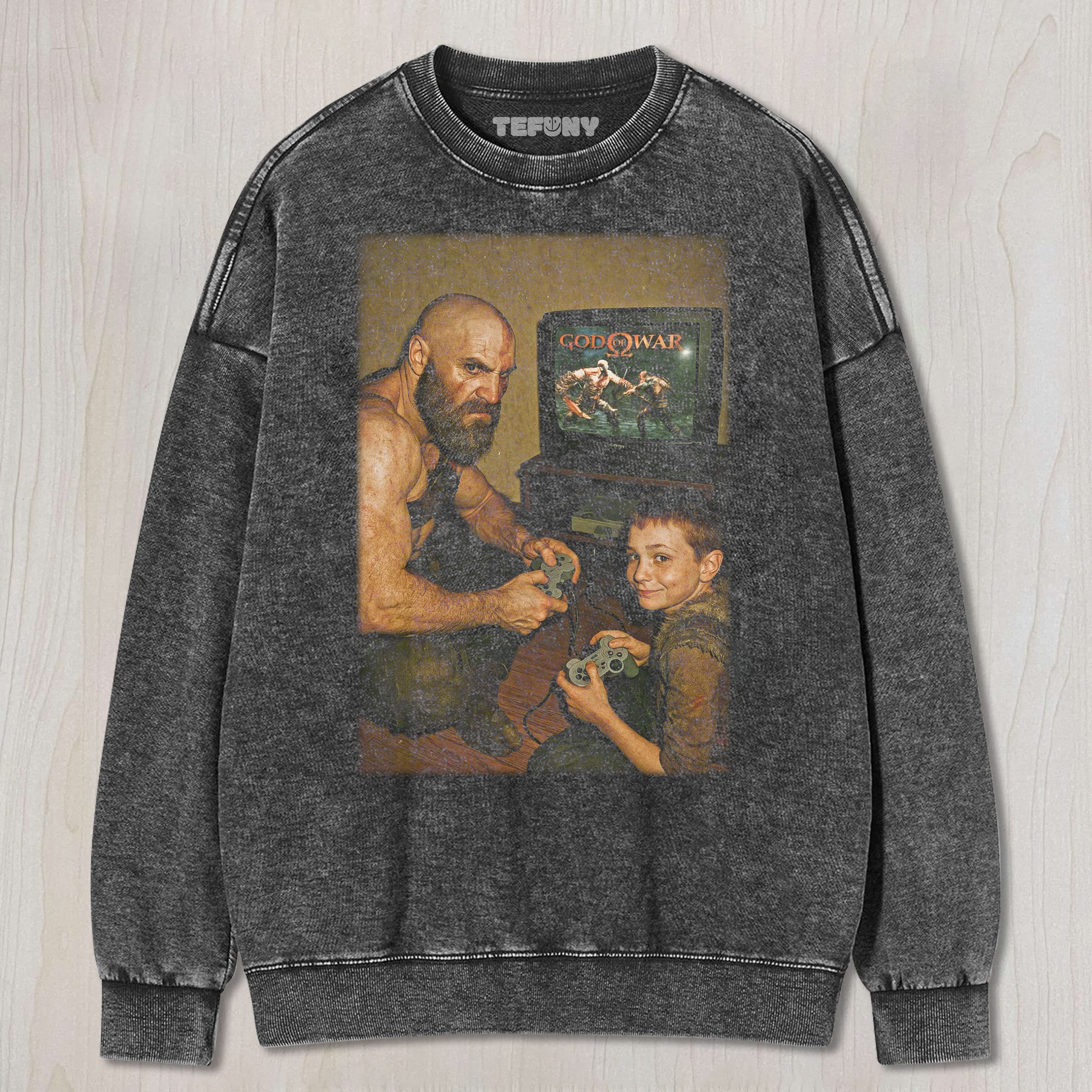 GOD OF WAR V1 UNISEX TEE, TANK TOP, LAYERED LS, SWEATSHIRT & HOODIE