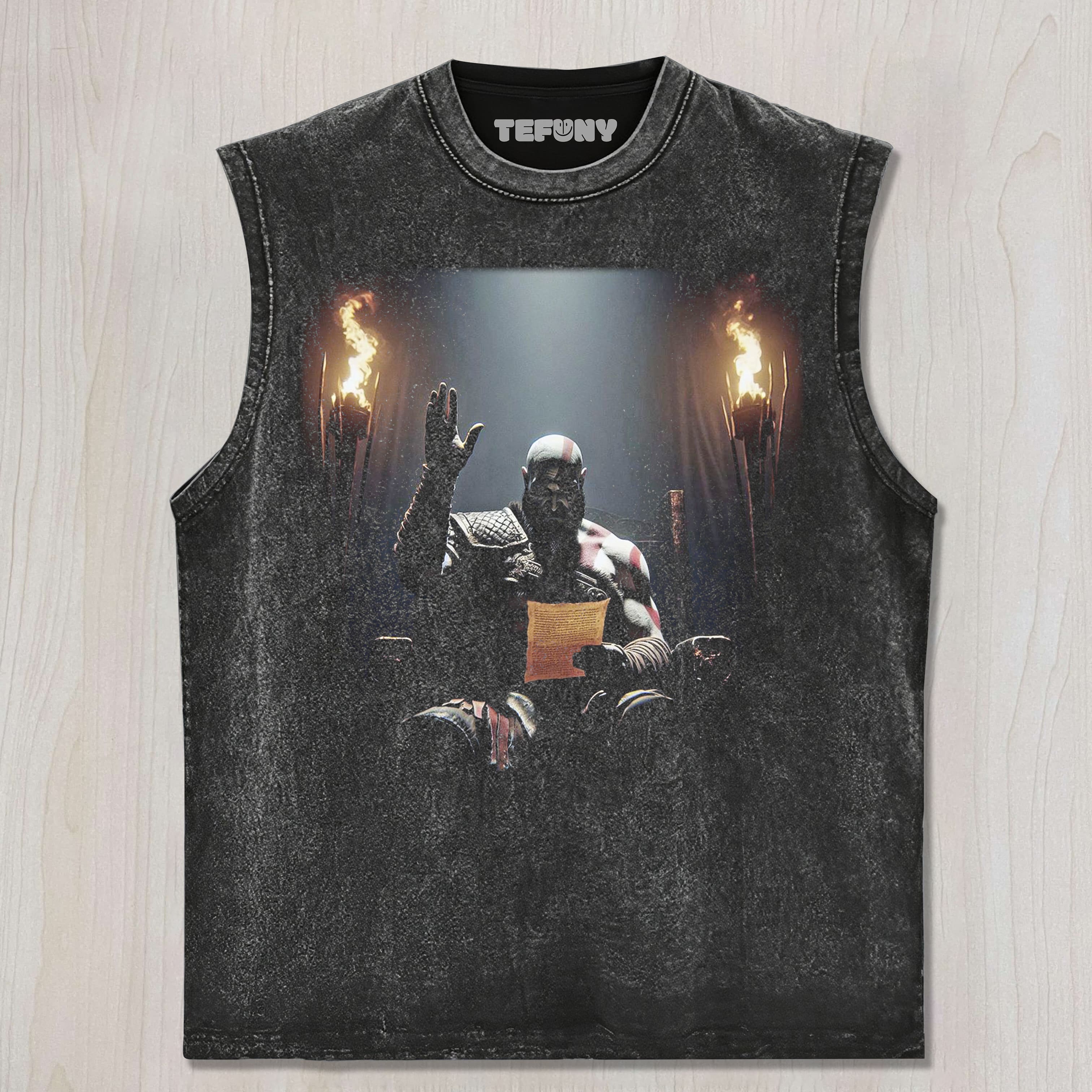 GOD OF WAR V4 UNISEX TEE, TANK TOP, LAYERED LS, SWEATSHIRT & HOODIE