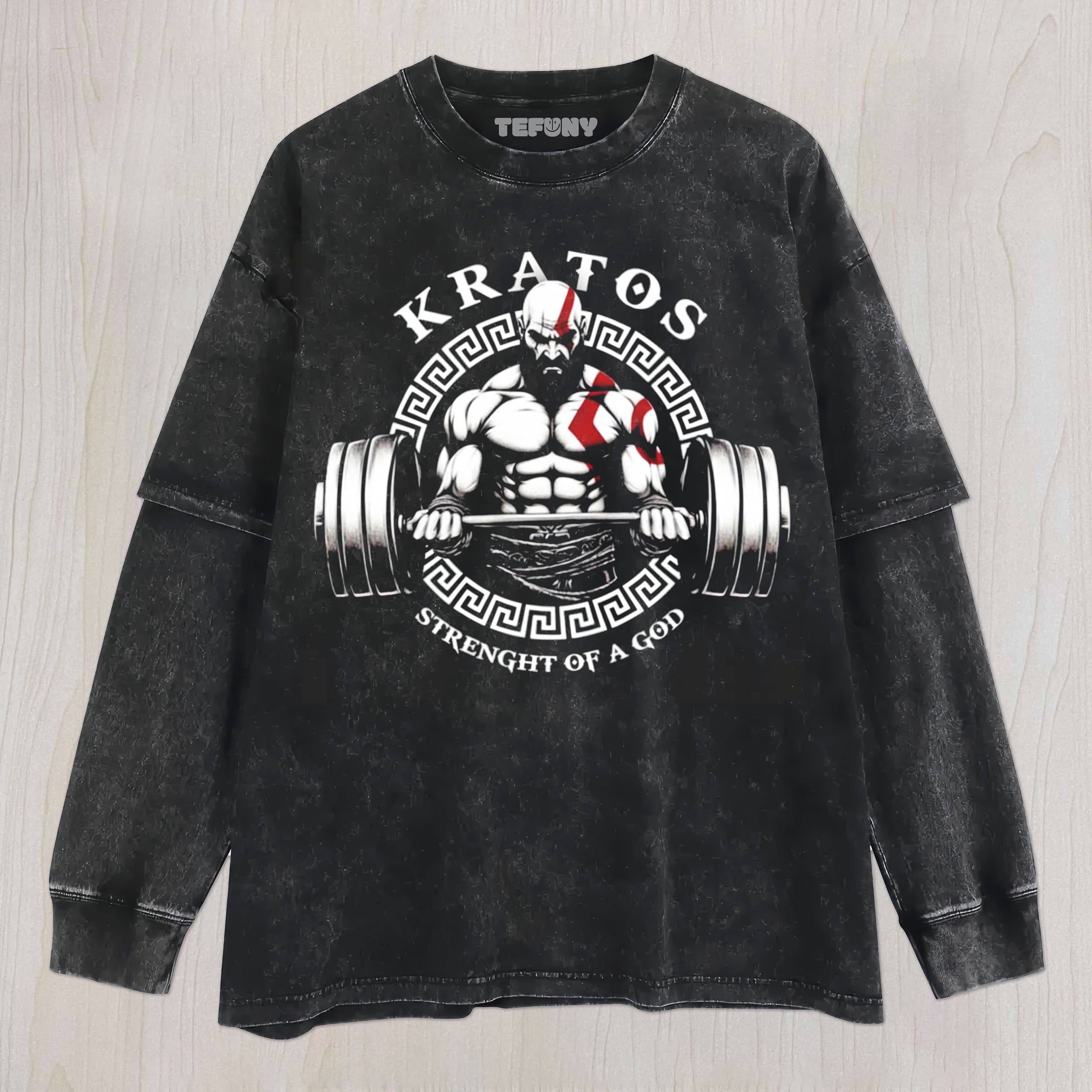 GOD OF WAR V5 UNISEX TEE, TANK TOP, LAYERED LS, SWEATSHIRT & HOODIE