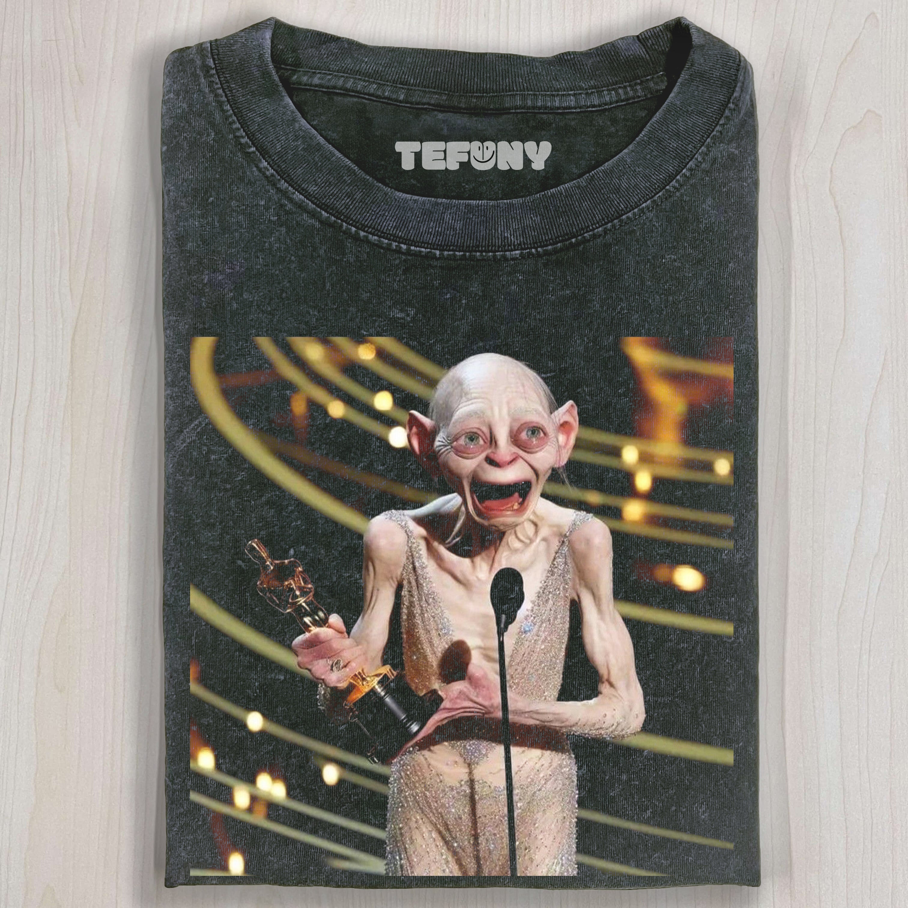 GOLLUM WINS OSCAR T-SHIRT