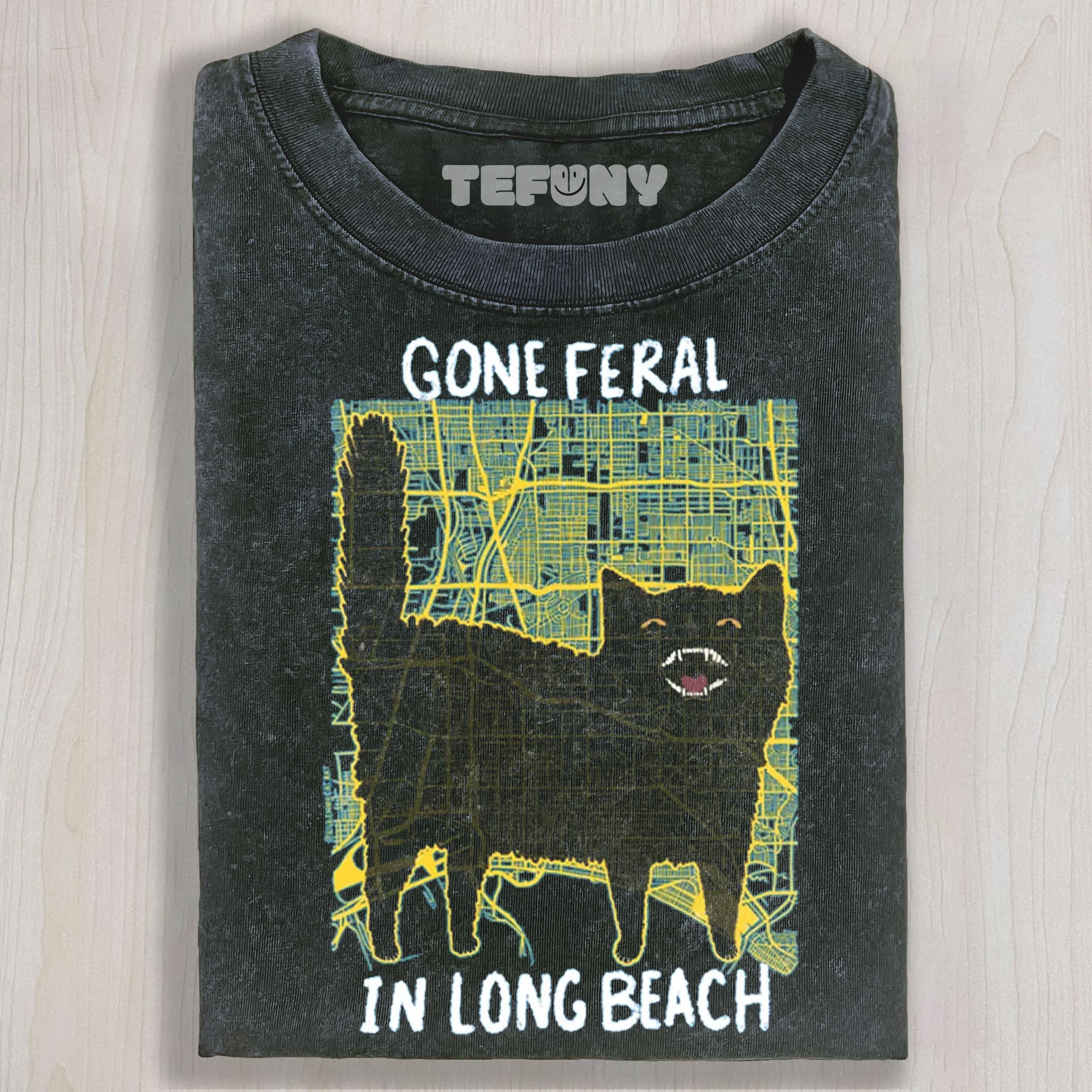 GONE FERAL LONG BEACH T-SHIRT