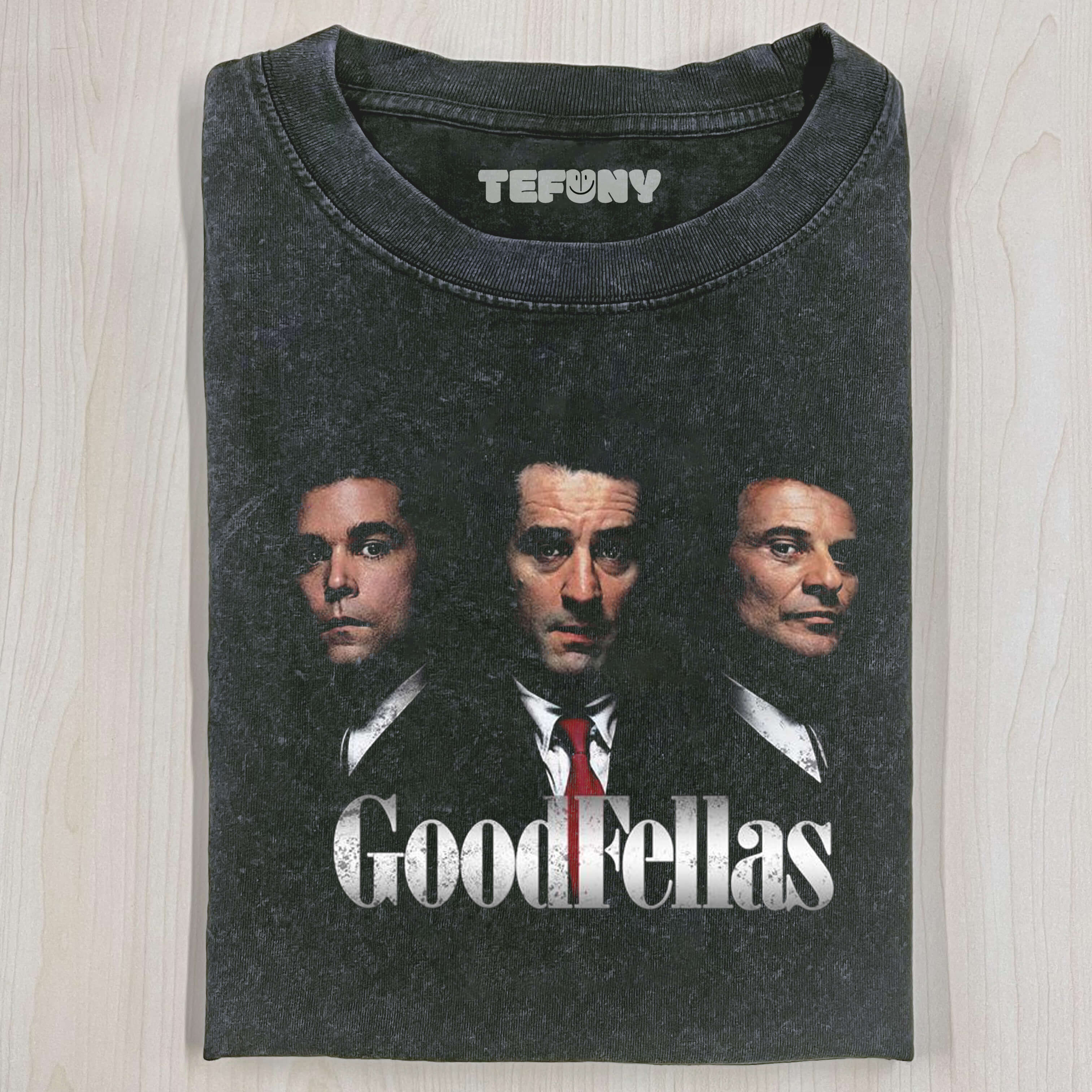 GOODFELLAS THREE WISE MEN GANGSTER MOVIE T-SHIRT