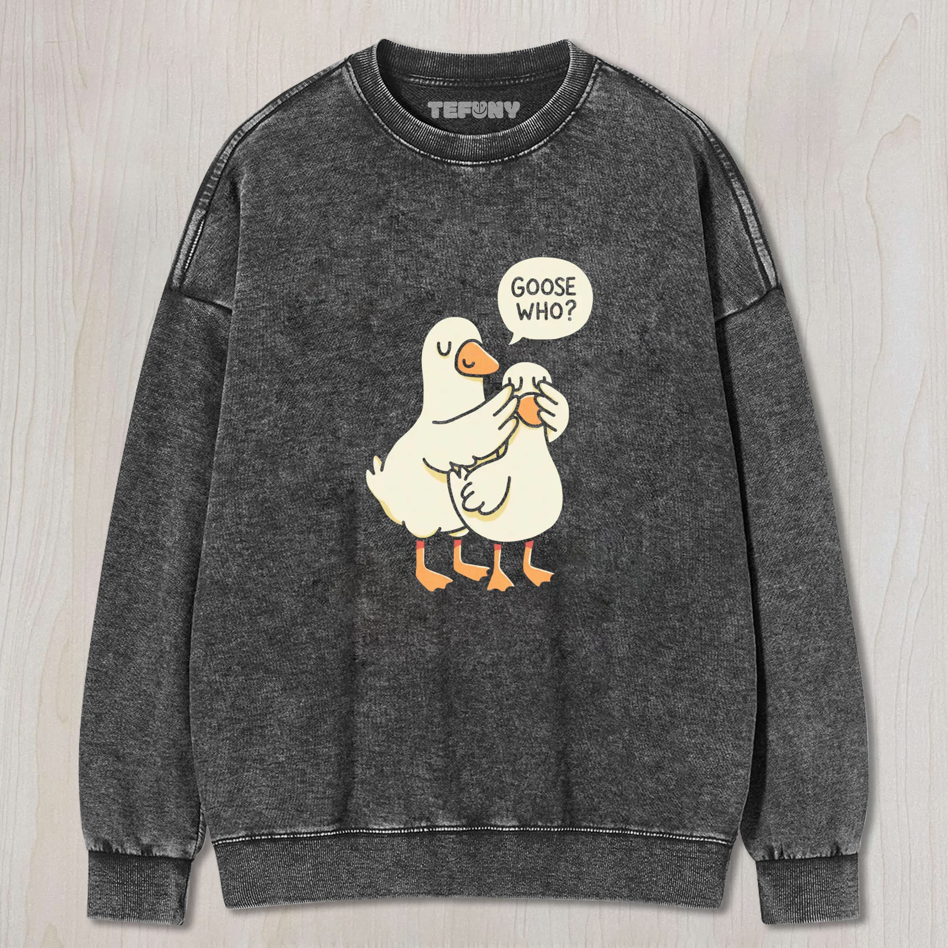 GOOSE WHO UNISEX TEE, TANK TOP, LAYERED LS, SWEATSHIRT & HOODIE