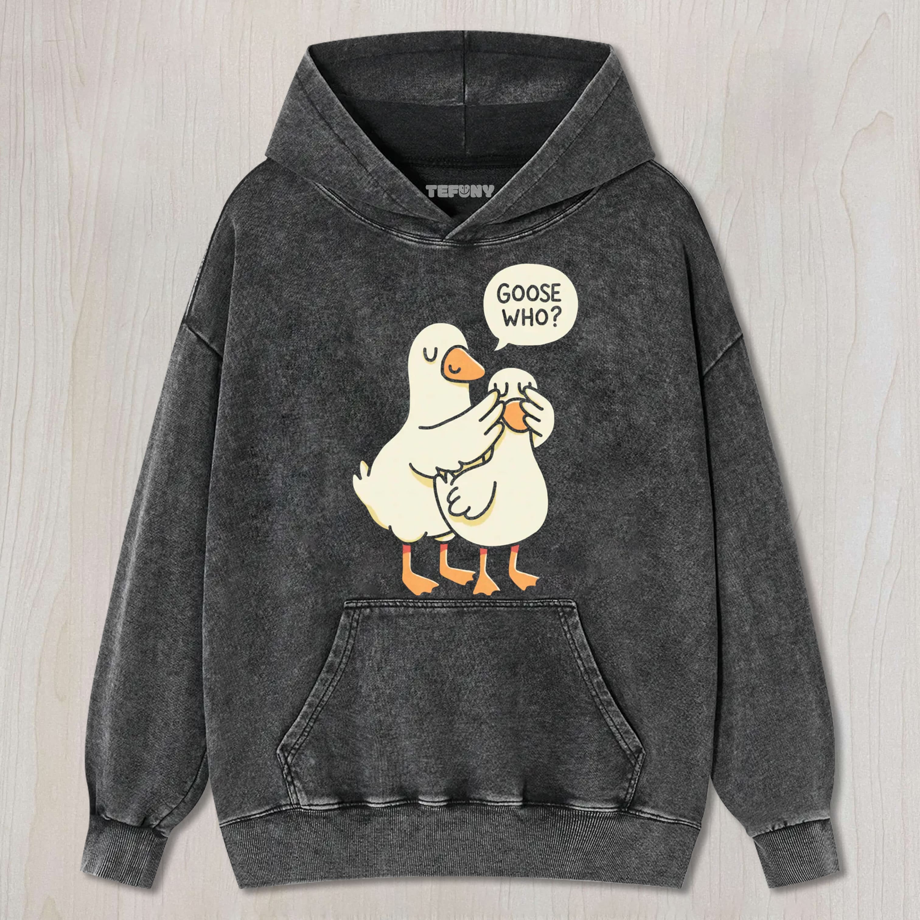 GOOSE WHO UNISEX TEE, TANK TOP, LAYERED LS, SWEATSHIRT & HOODIE