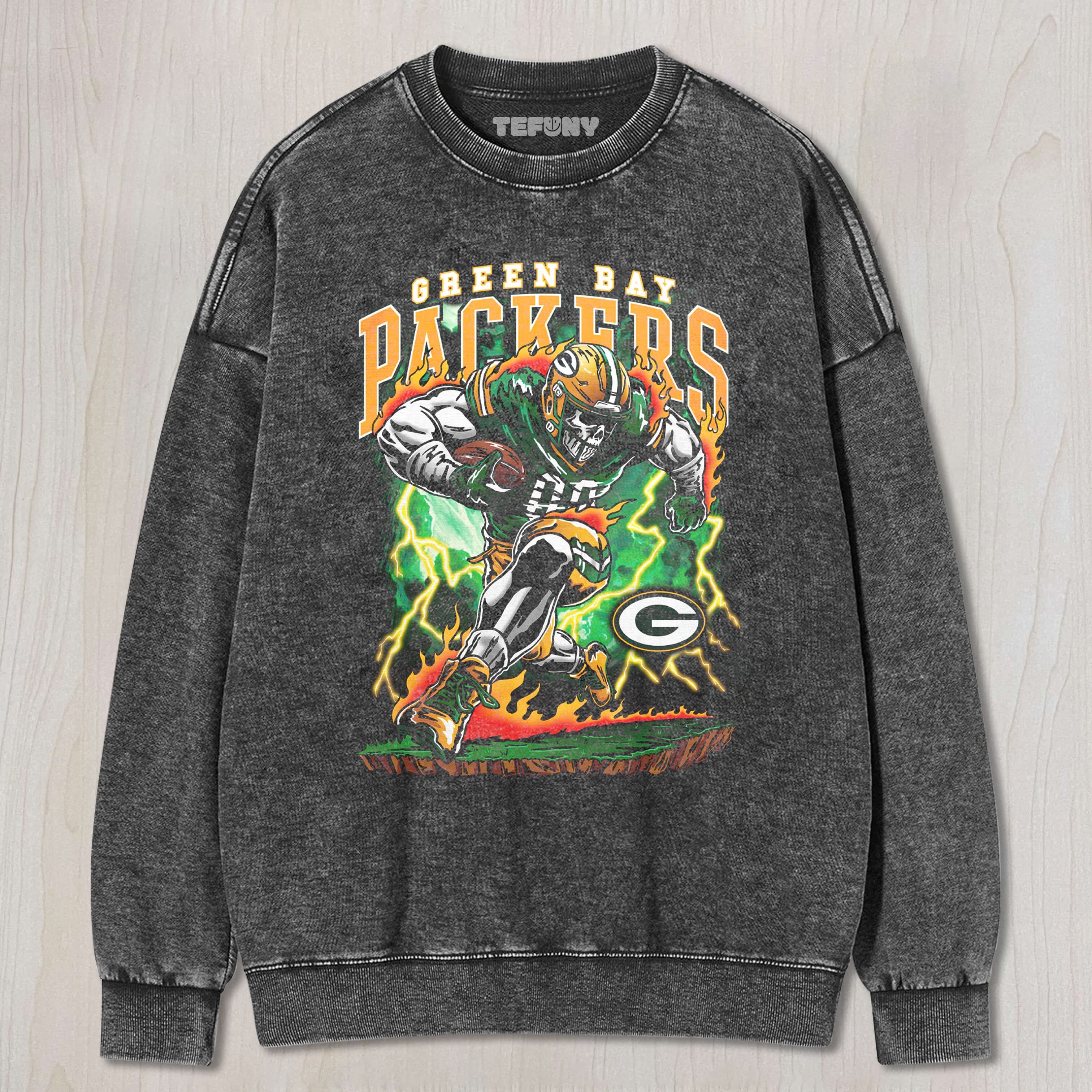 GREEN BAY RUSH TEE & SWEAT & HOOD
