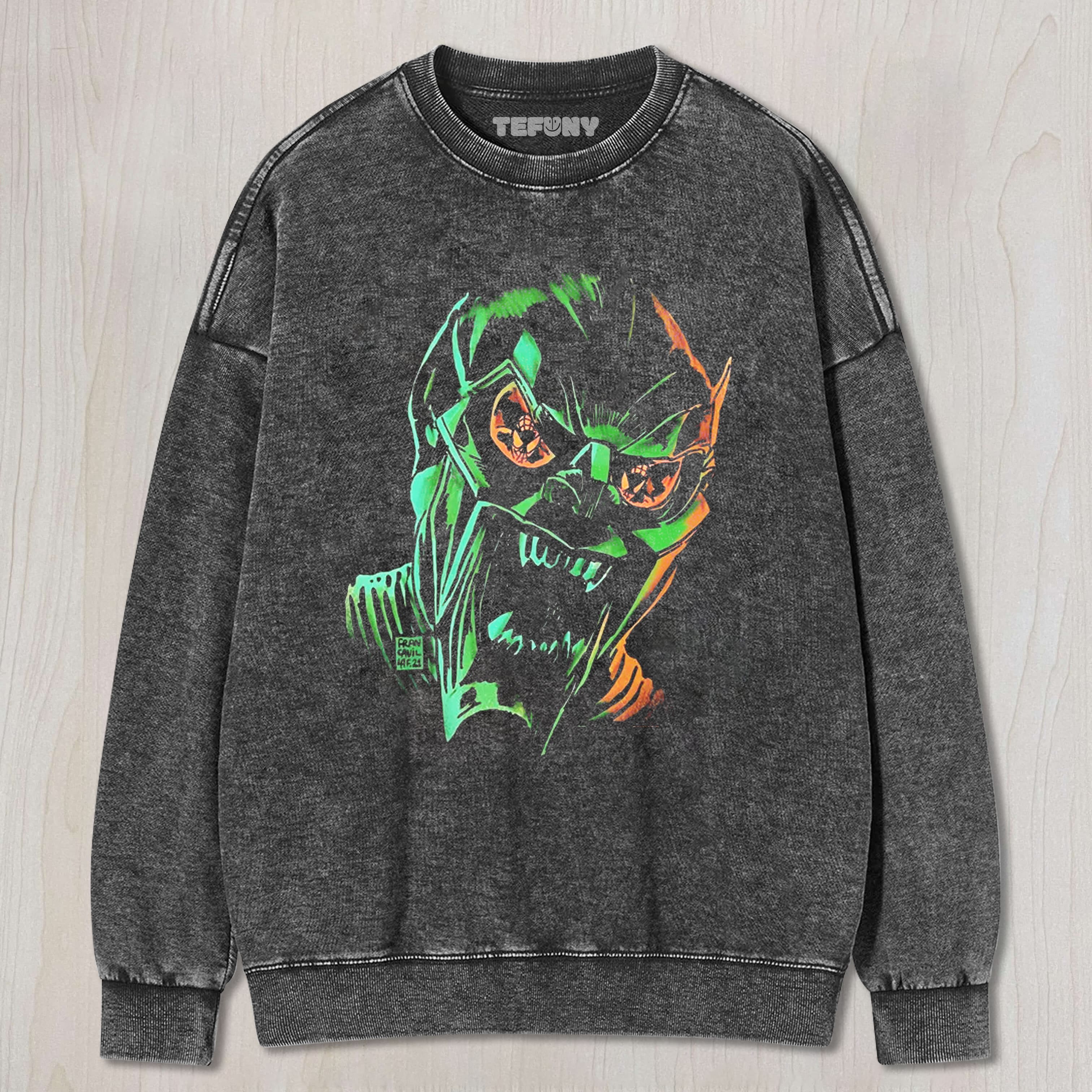GREEN GOBLIN MASK TEE & SWEAT & HOOD