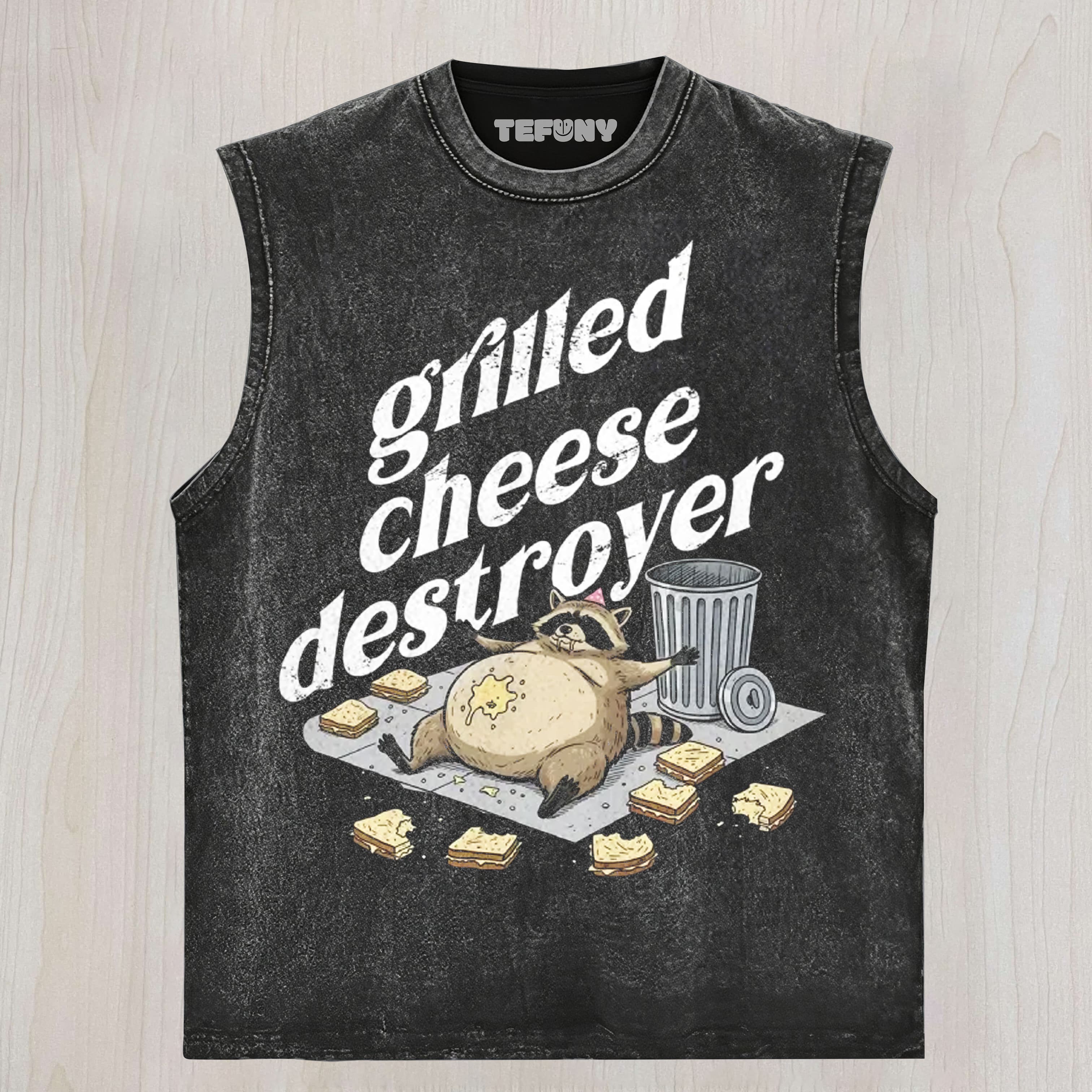 GRILLED CHEESE DESTROYER TANK TOP